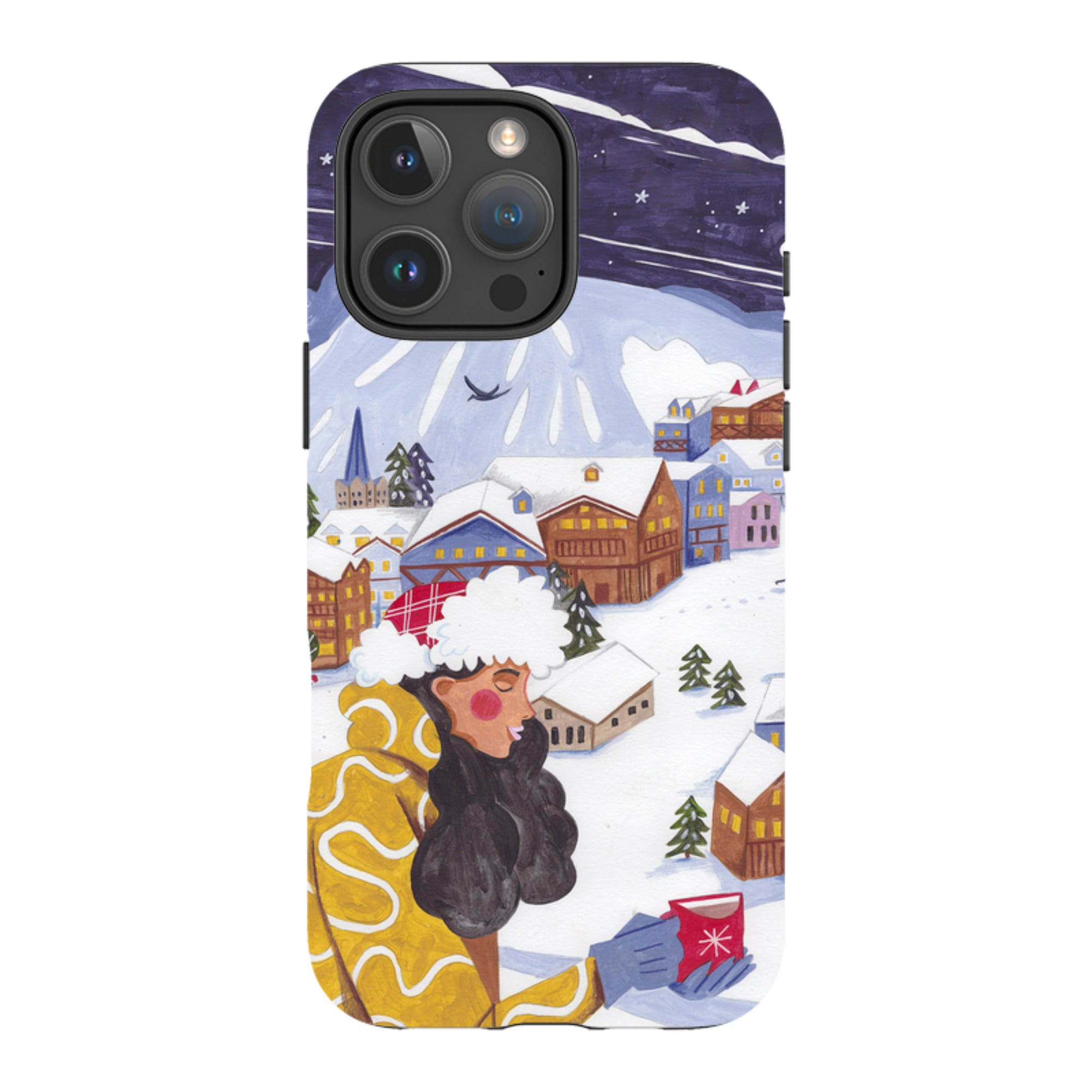 iPhone Tough Case - Courchevel By Caroline Bonne Muller
