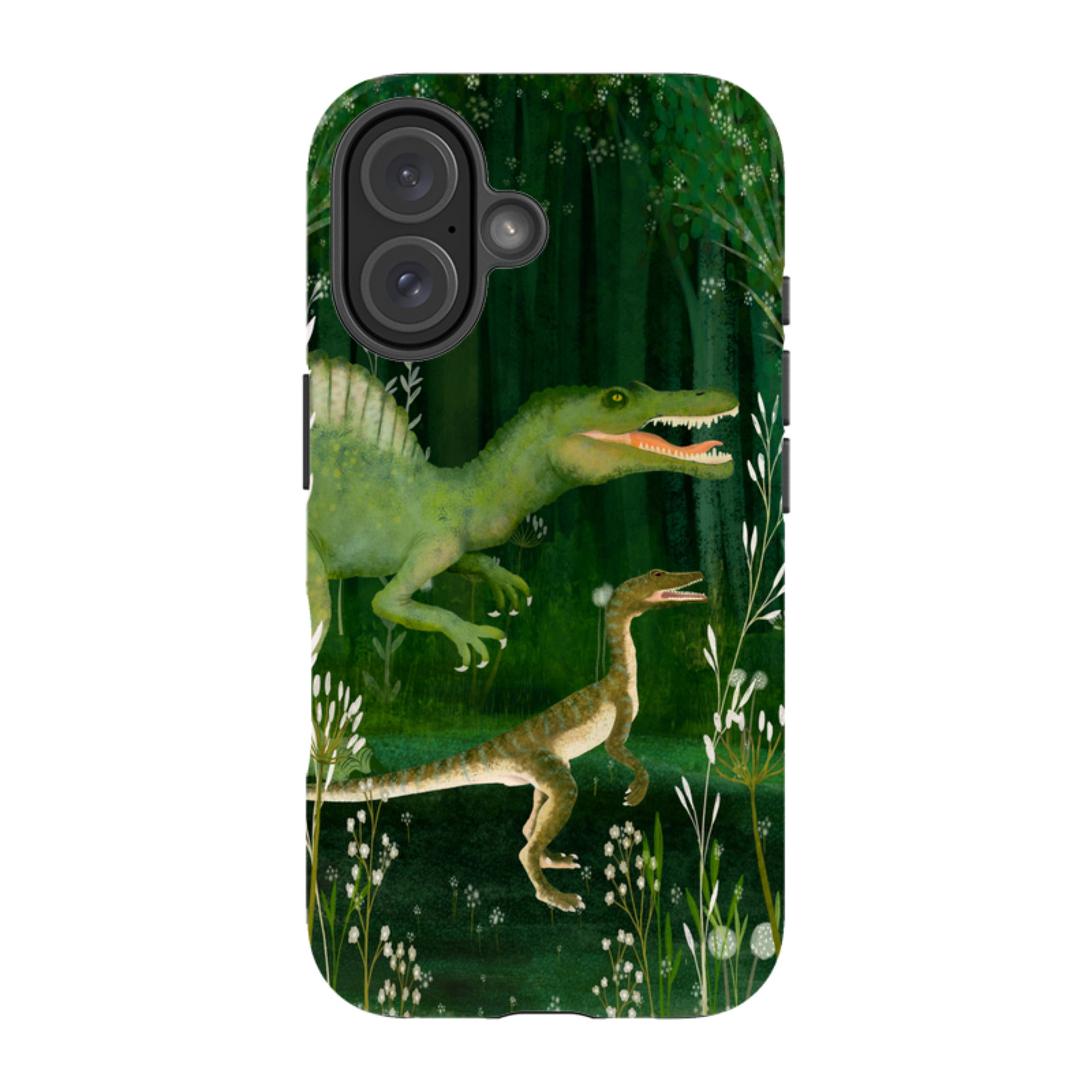 iPhone MagSafe Tough Case - Dino Park II By Katherine Quinn