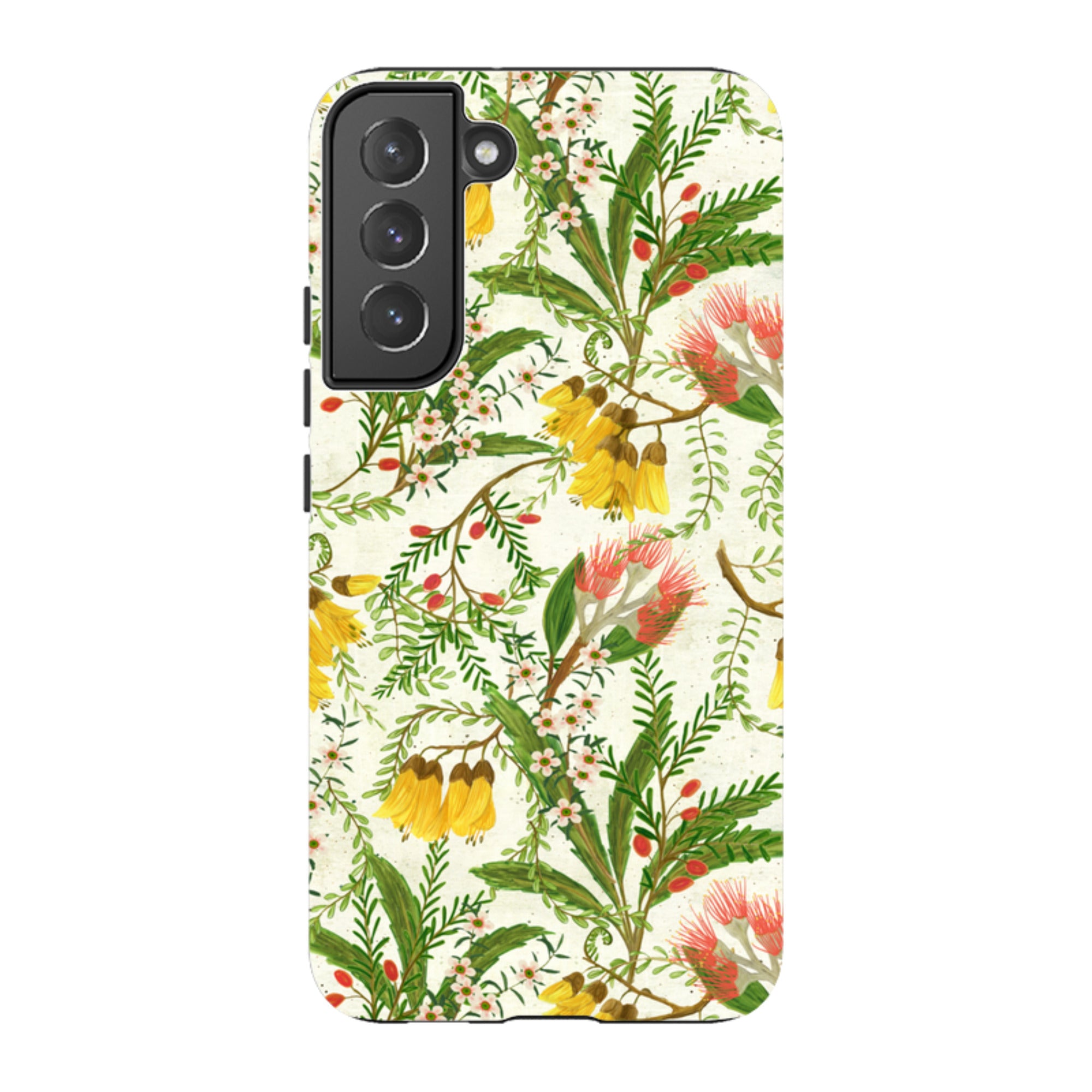 Samsung Tough Case - Kowhai And Bottle Brush By Katherine Quinn