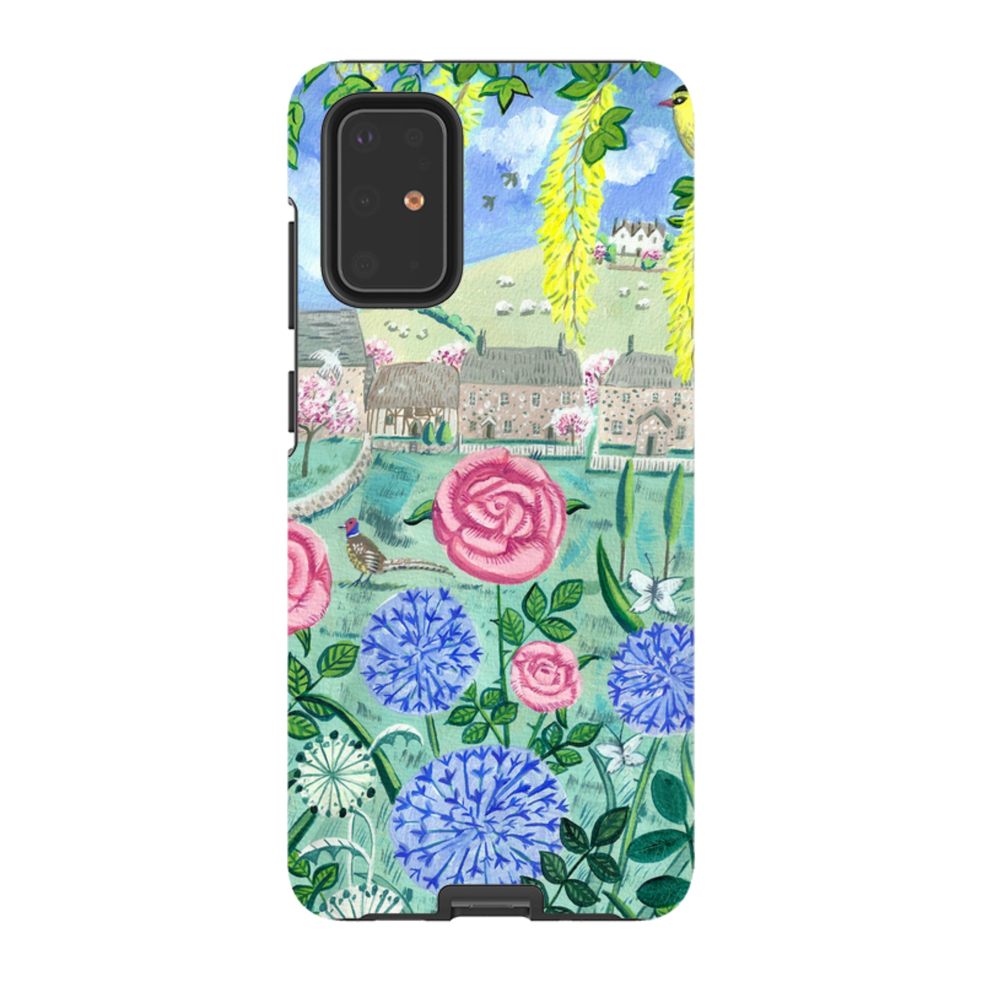 Samsung Tough Case - Village Floral By Mary Stubberfield