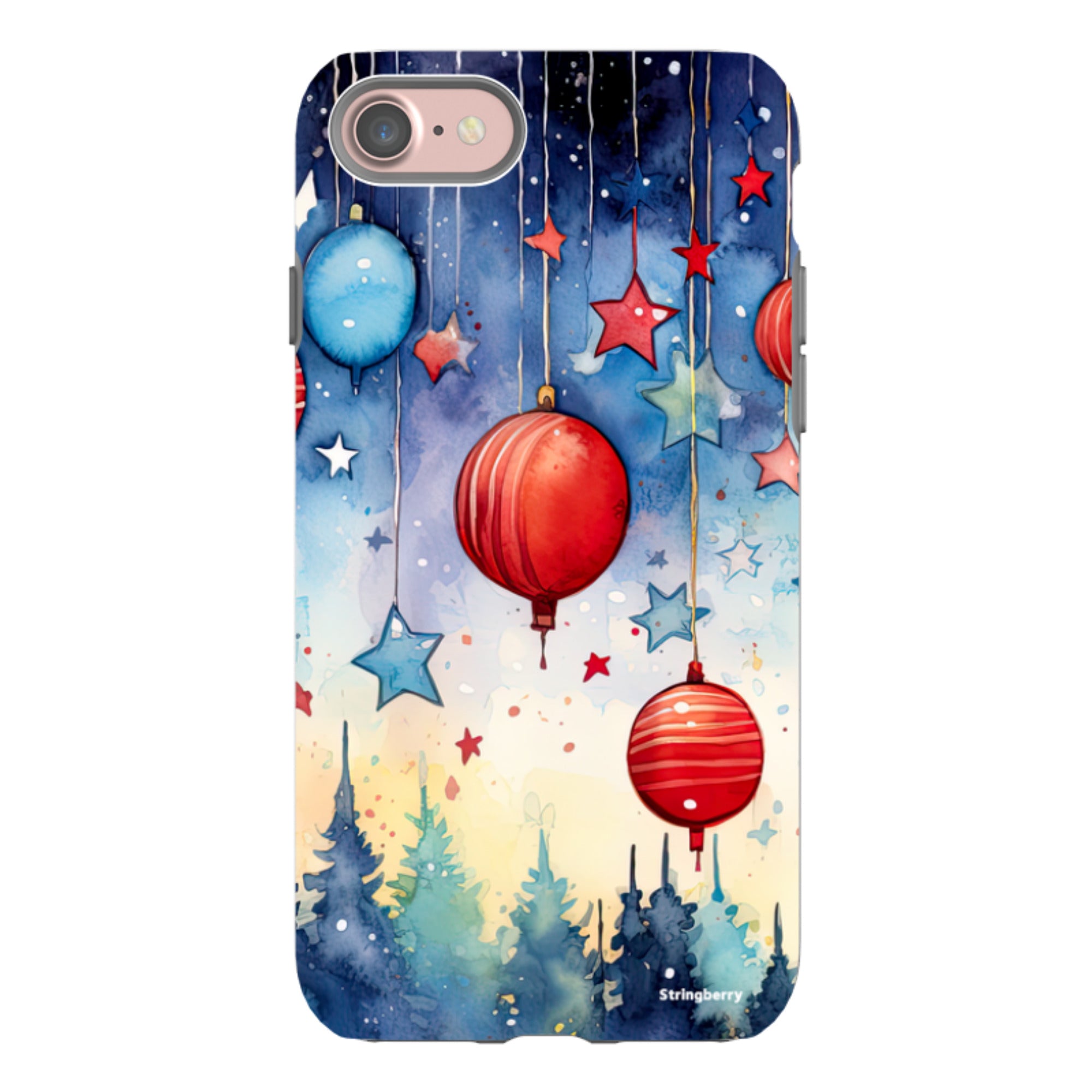 iPhone Tough Case - Bauble Forest