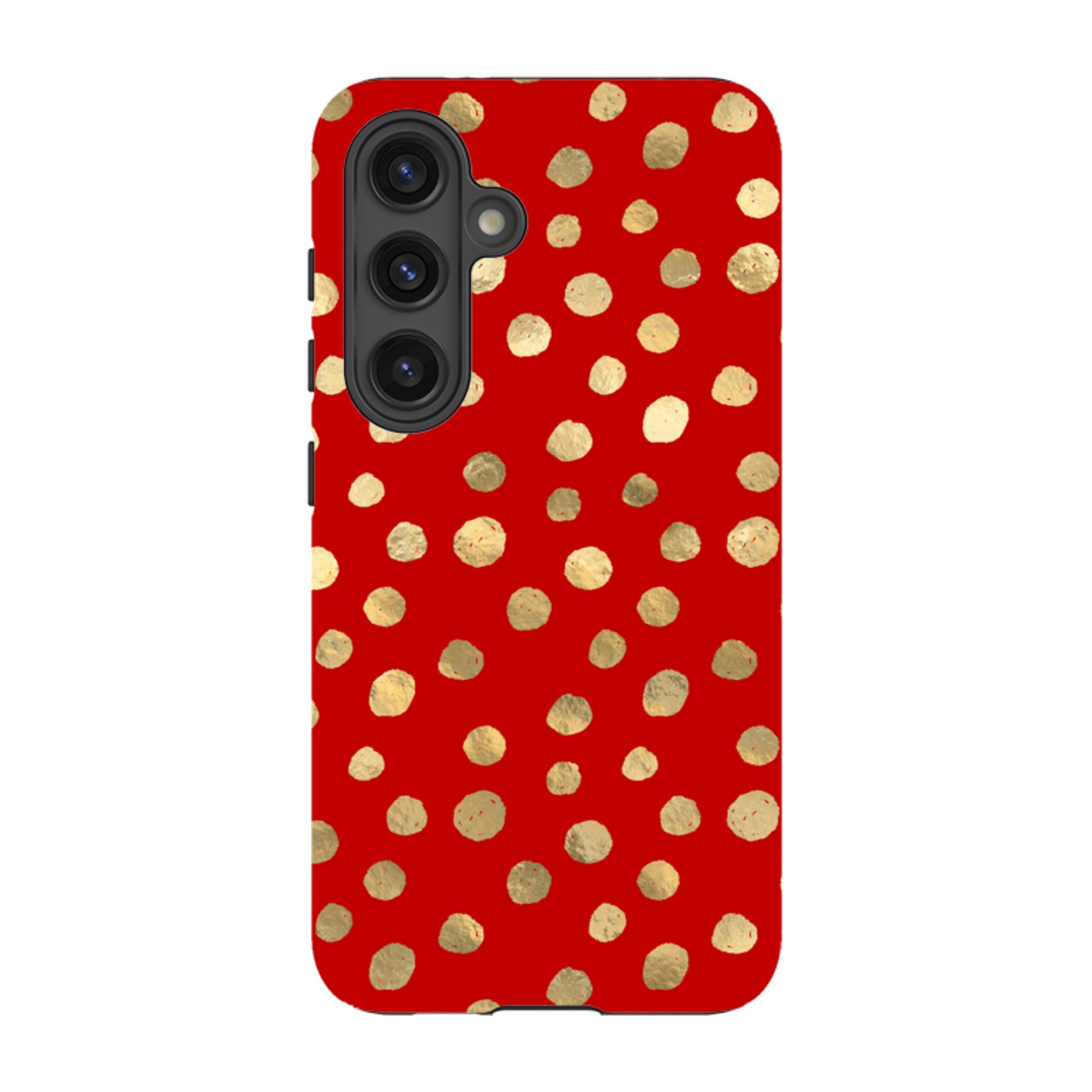 Samsung Tough Case - Burgundy and Gold Stars