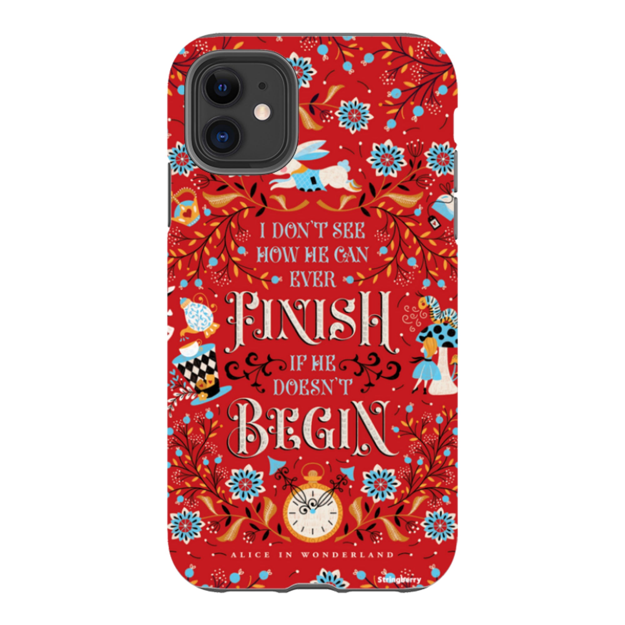 iPhone Tough Case - Alice By Jenny Zemanek