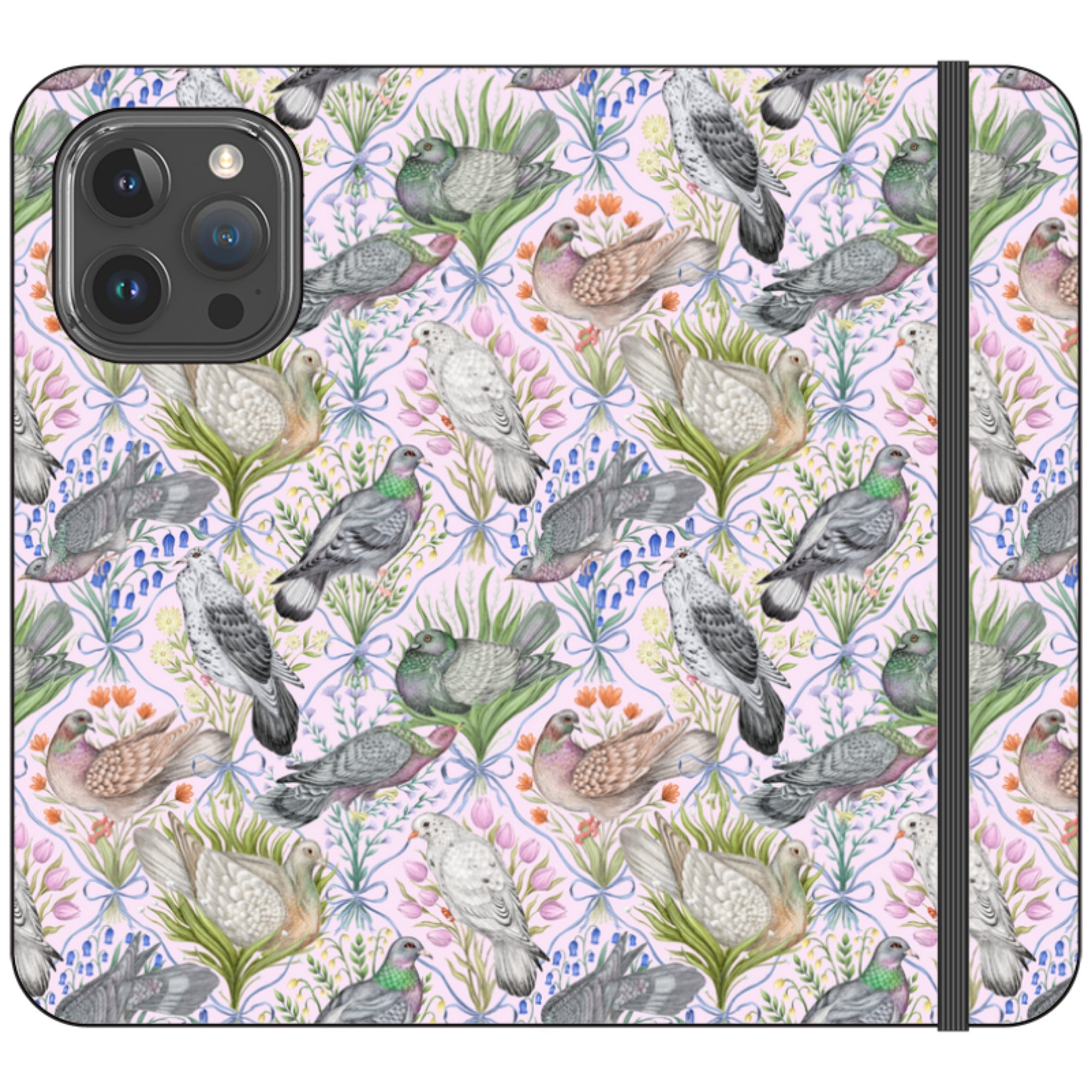 Pigeon Pals Wallet Case By Catherine Rowe