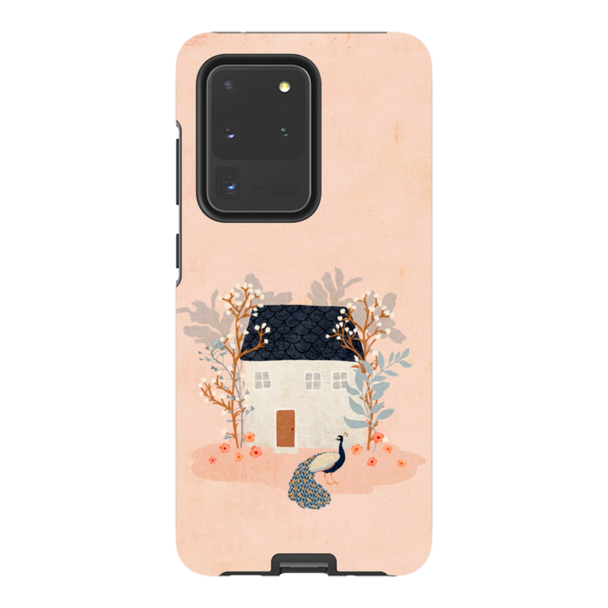 Samsung Tough Case - Home Pink By Katherine Quinn