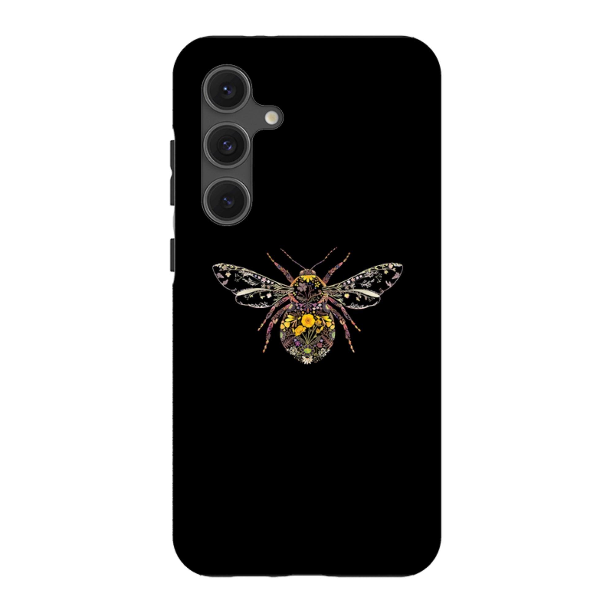 Samsung Tough  Case - Floral Bumble Bee By Helen Ahpornsiri