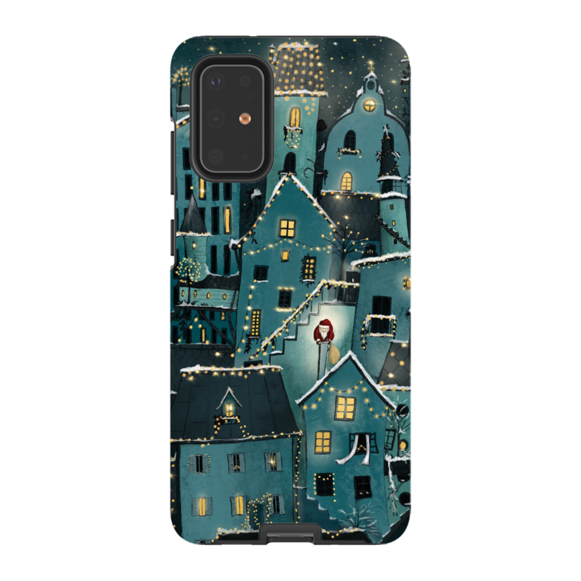 Samsung Tough Case - Citywinkles Blue By Maja Lindberg
