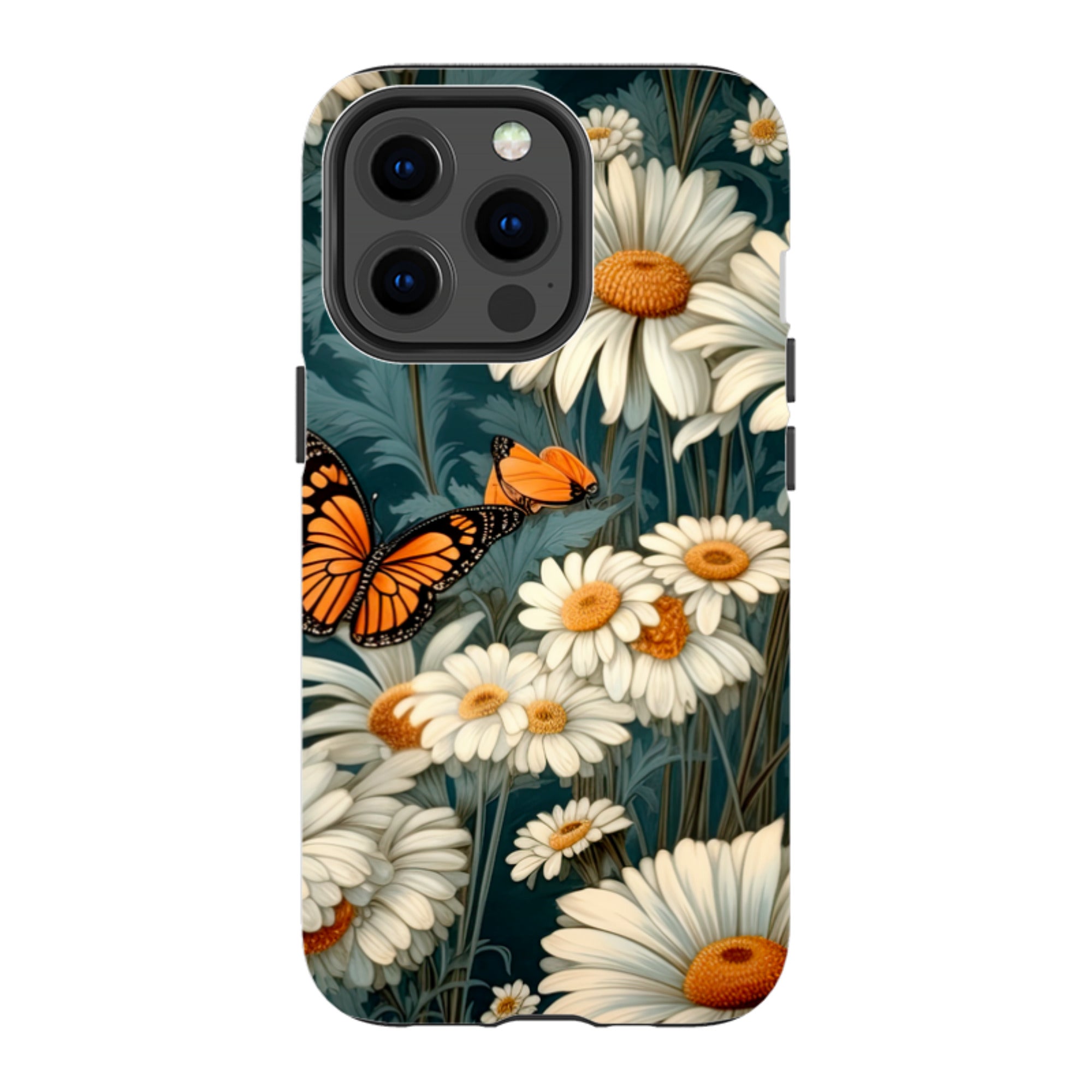 iPhone Case - Butterfly Daisies II