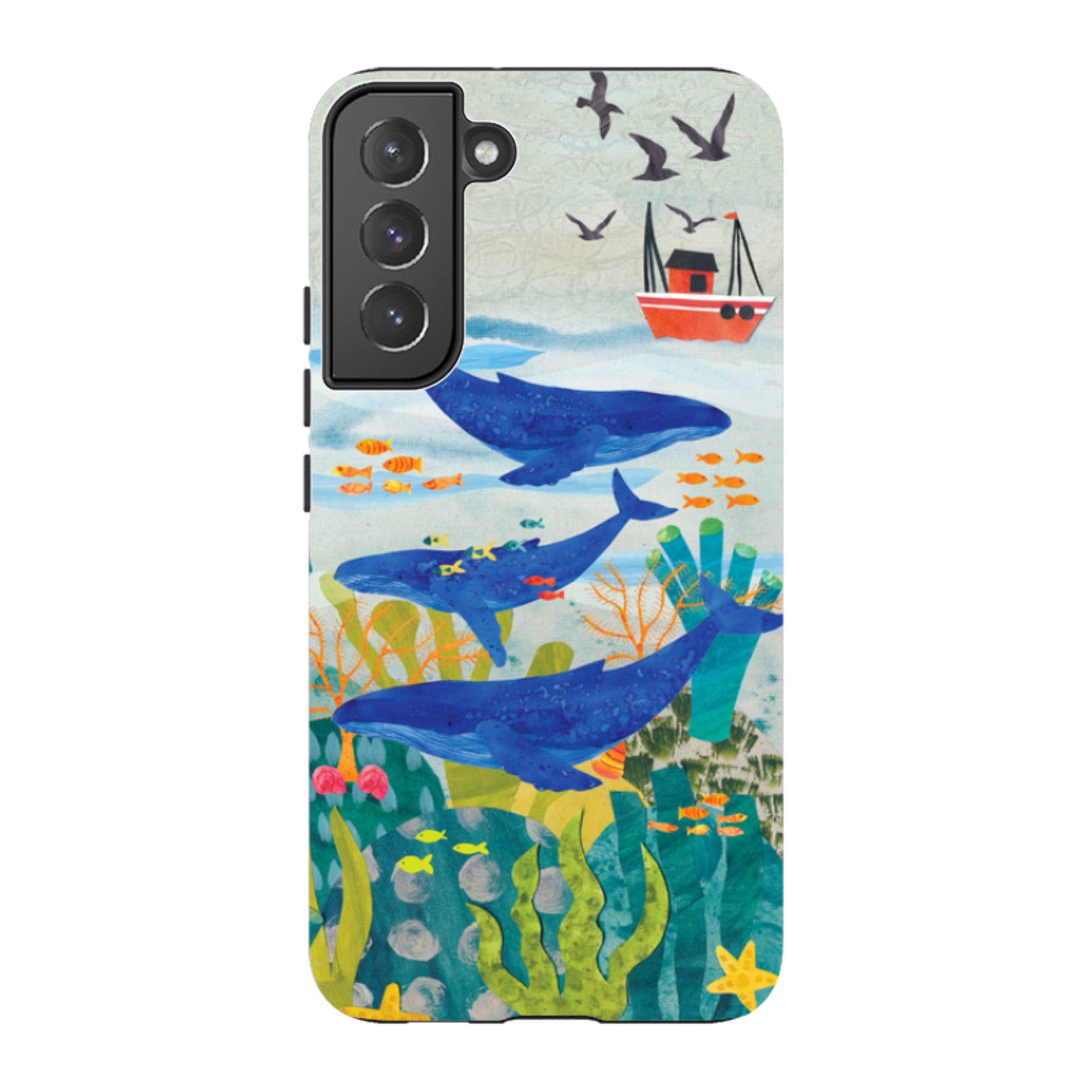 Samsung Tough  Case - Whale Watching By Tracey English