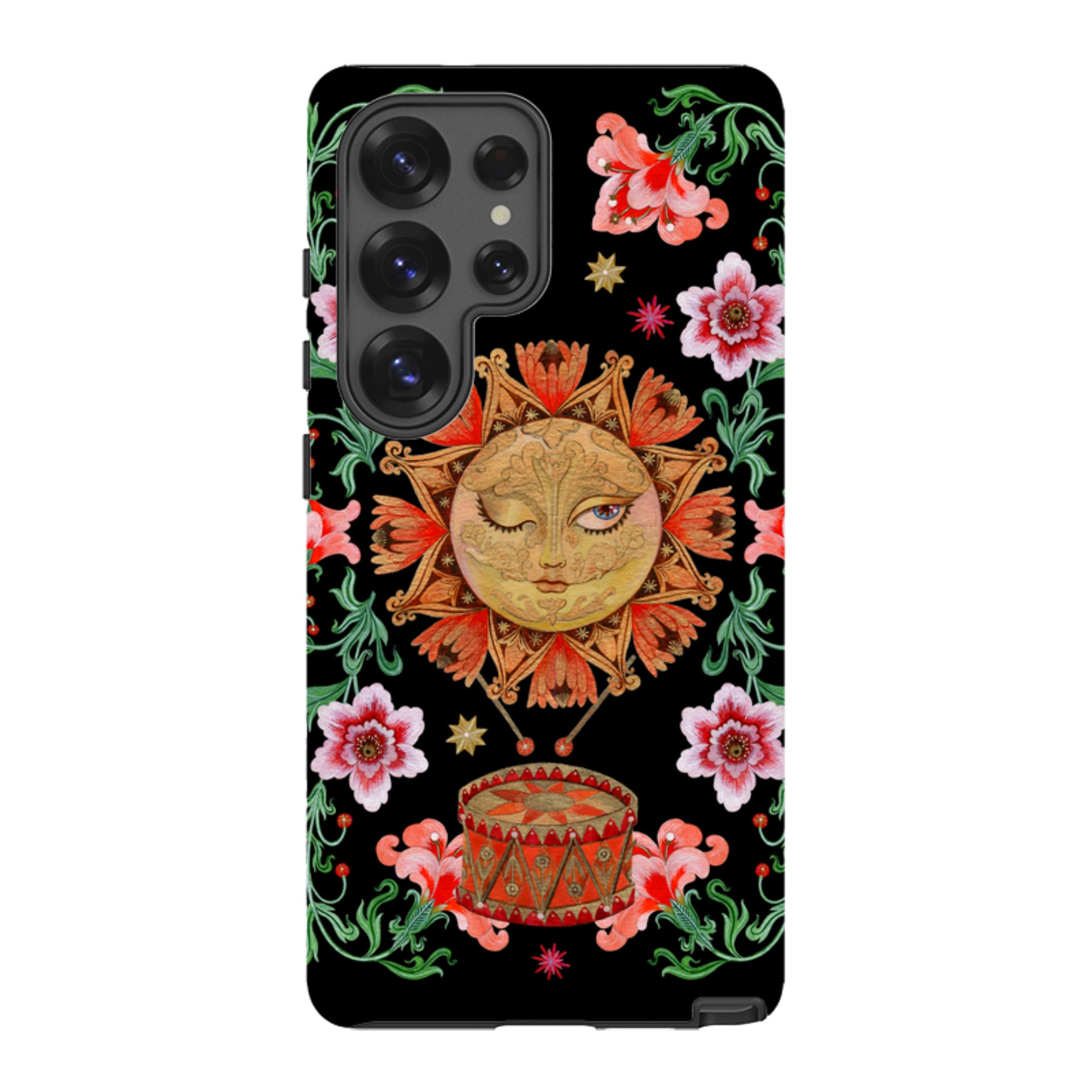 Samsung Tough  Case - Twelve Drummers Drumming By Maria Matos