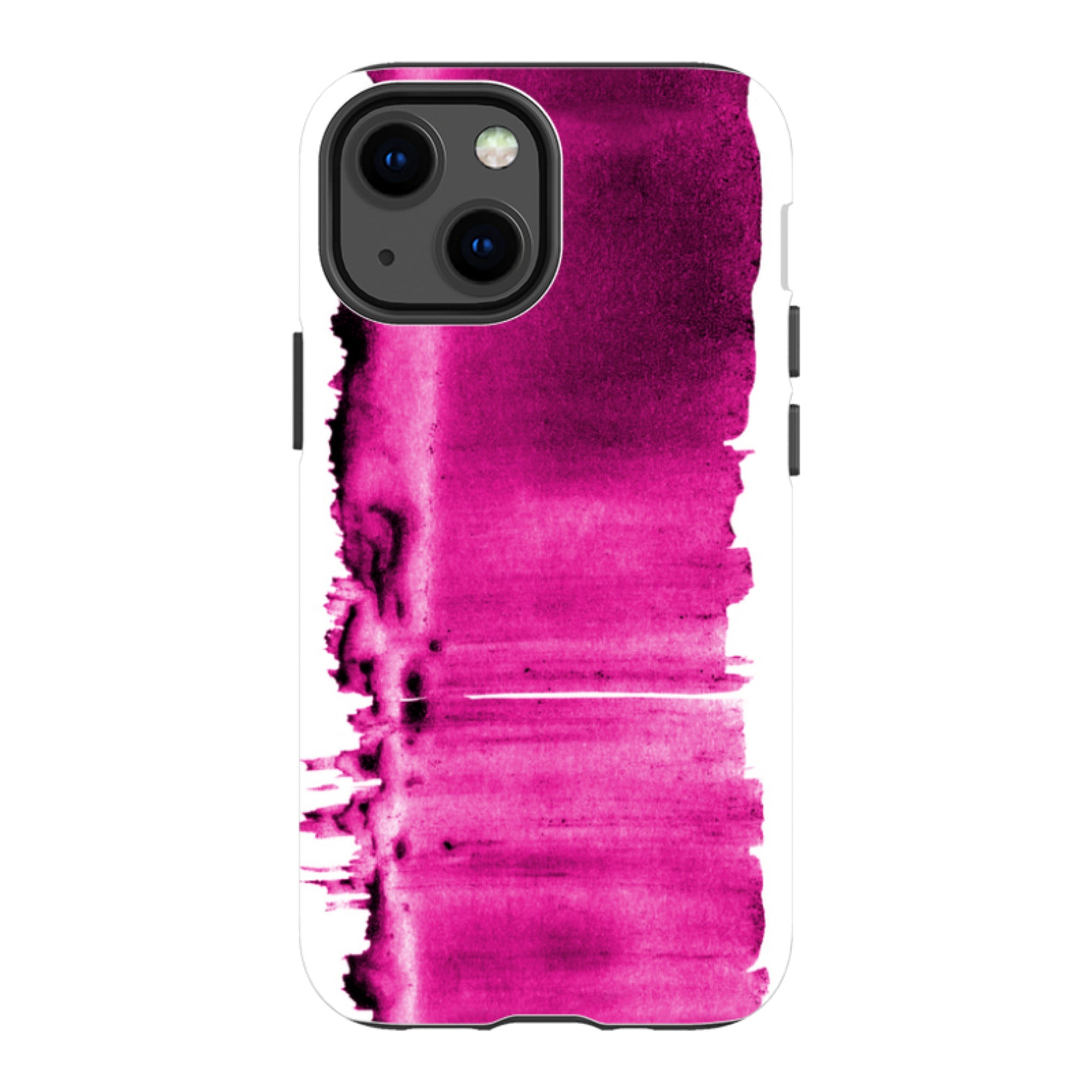 iPhone Tough Case - Pink Ink By Kitty Joseph