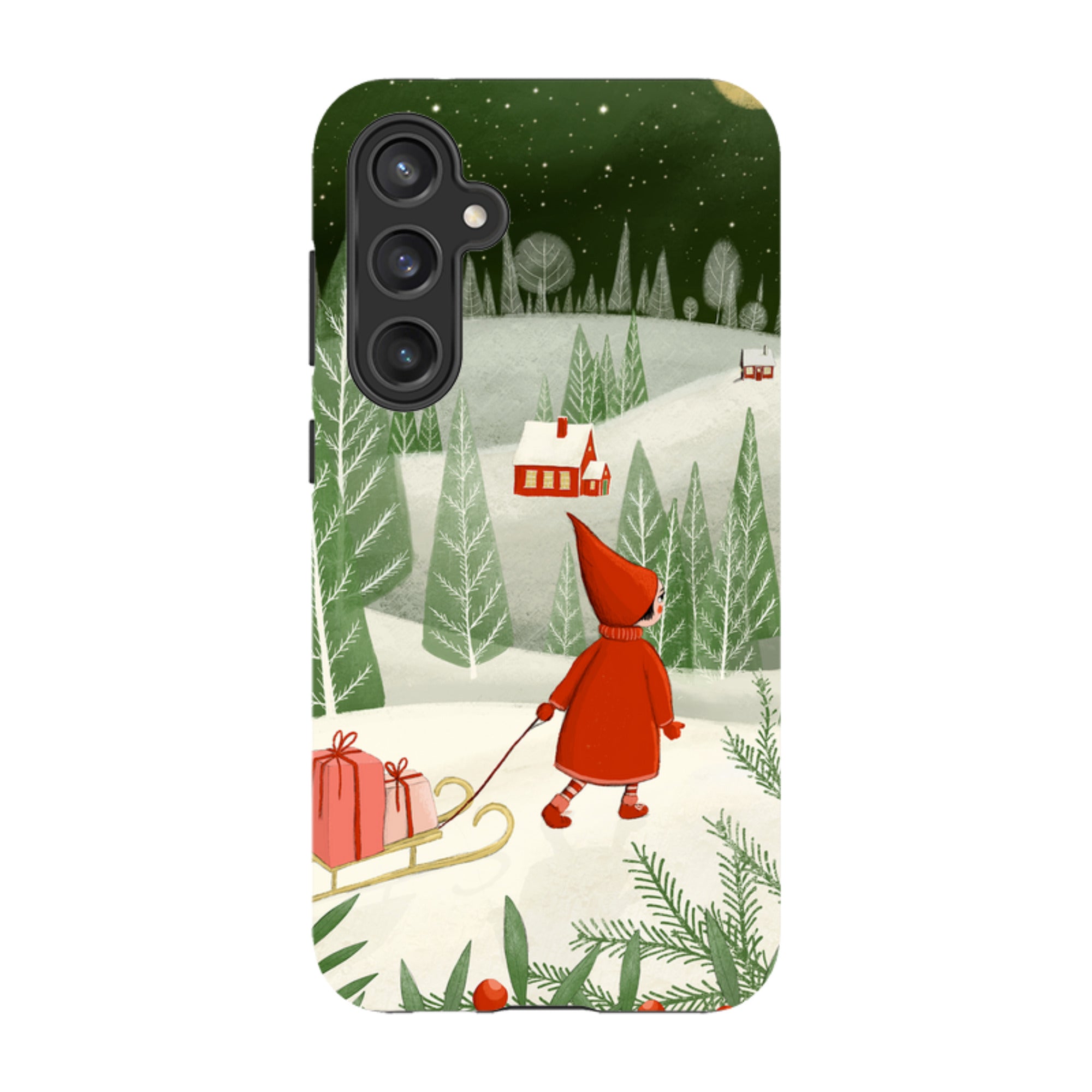 Samsung Tough Case - Christmas Night By Maja Lindberg