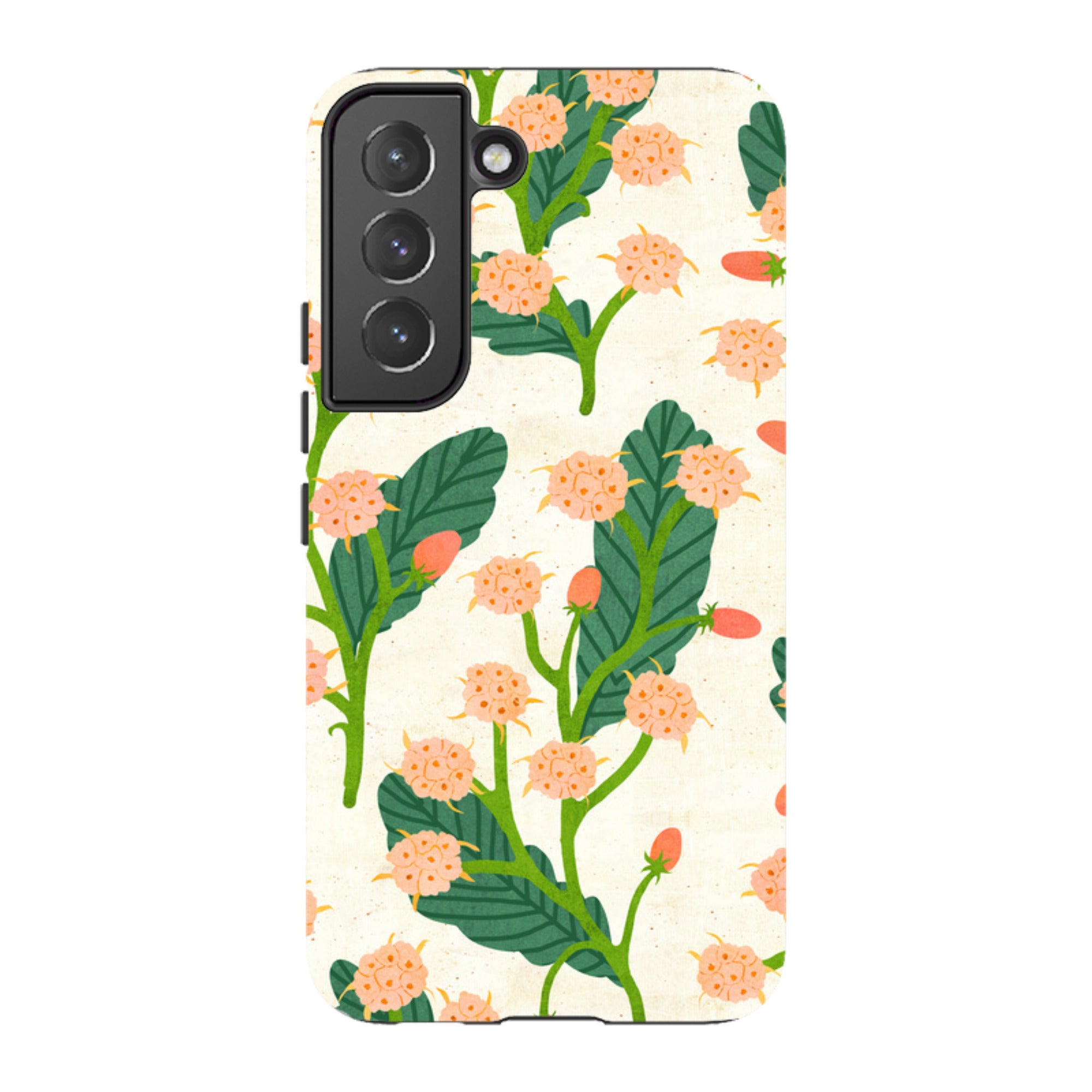 Samsung Tough Case - Summer Seeds Cream By Katherine Quinn