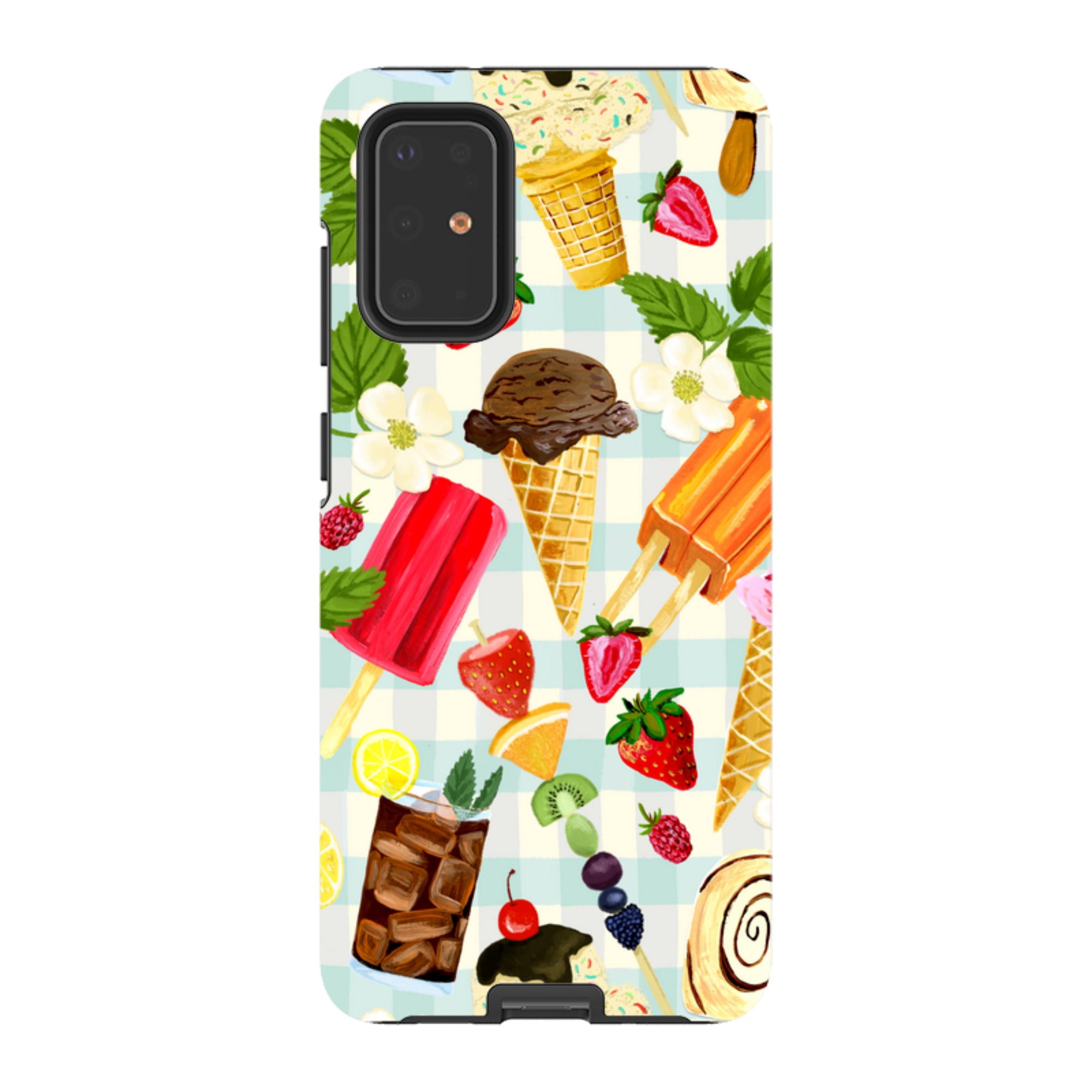 Samsung Tough Case - Ice Floral By Abby Jacobs