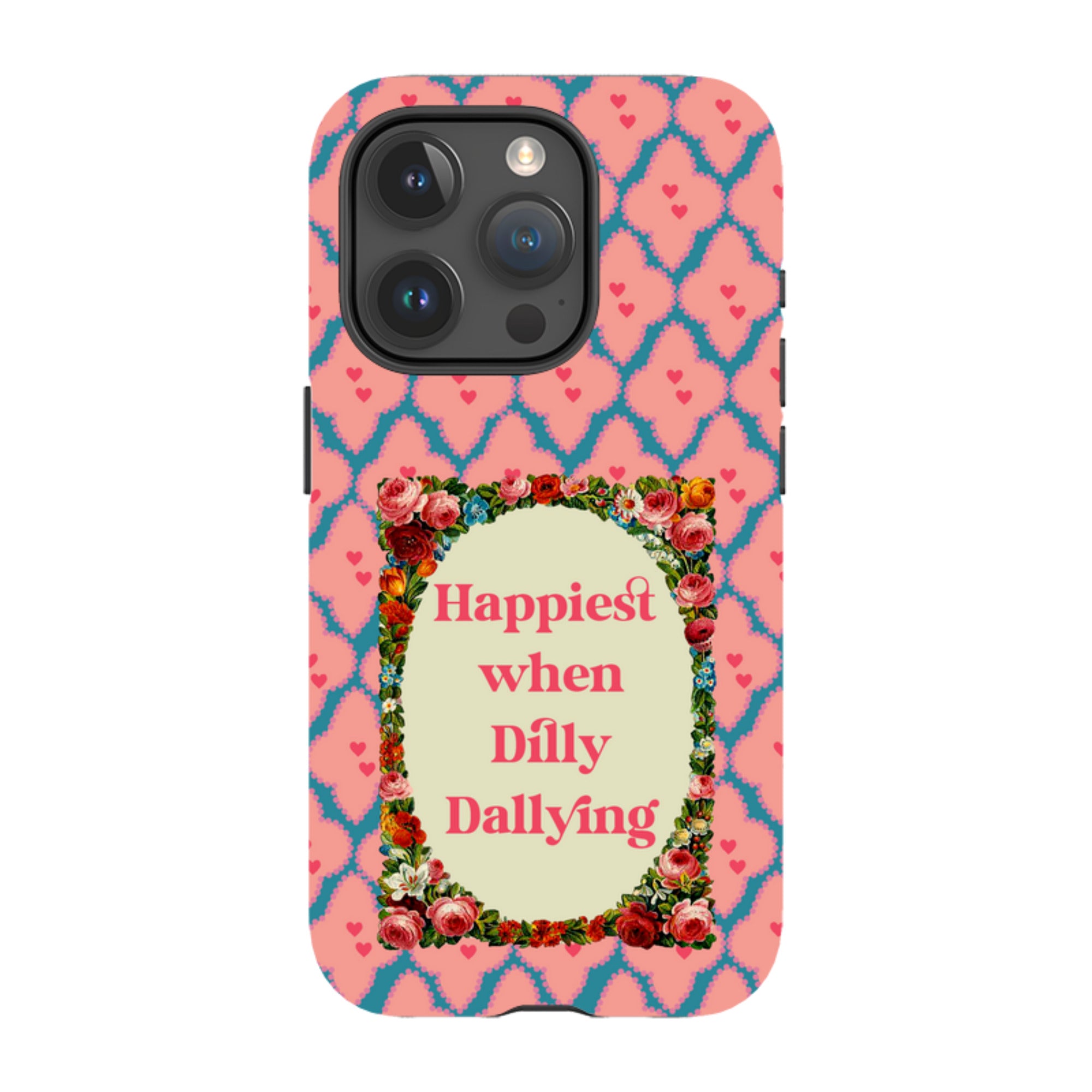 iPhone Tough Case - Dilly Dally By Clare Jordan