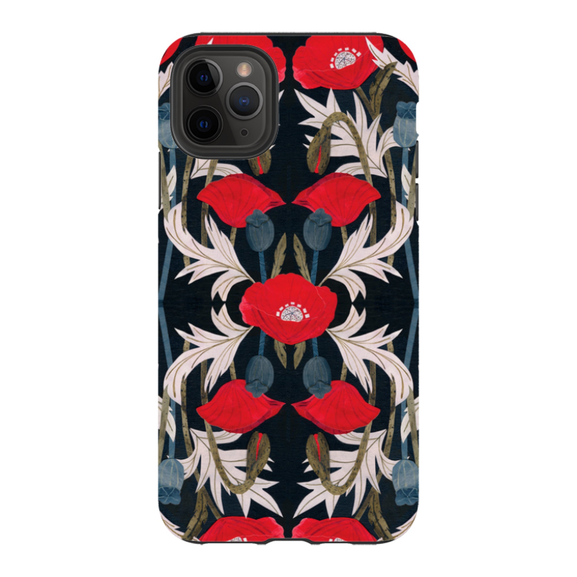 iPhone Tough Case - Poppy By Tracey English