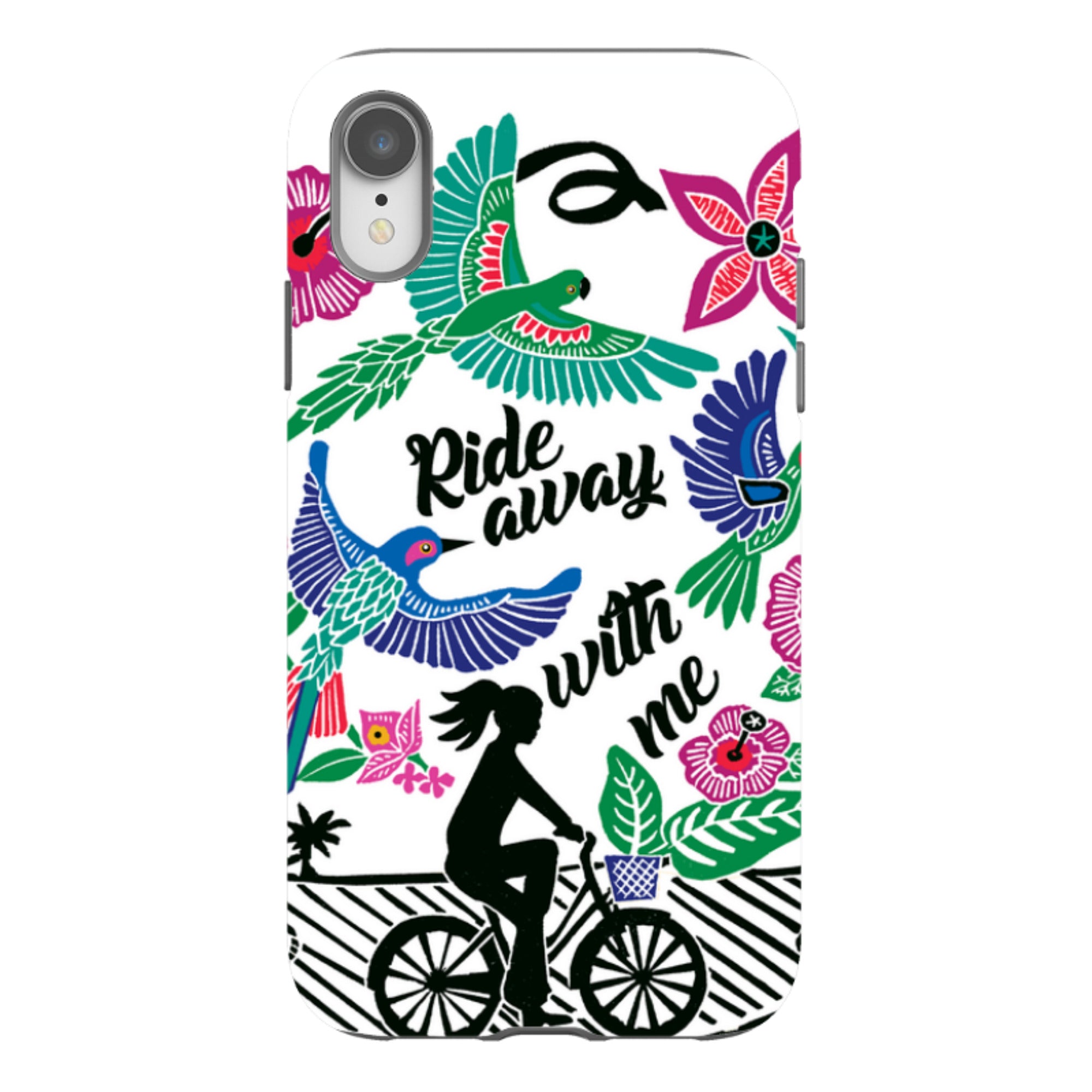 iPhone Tough Case - Ride With Me By Kate Heiss