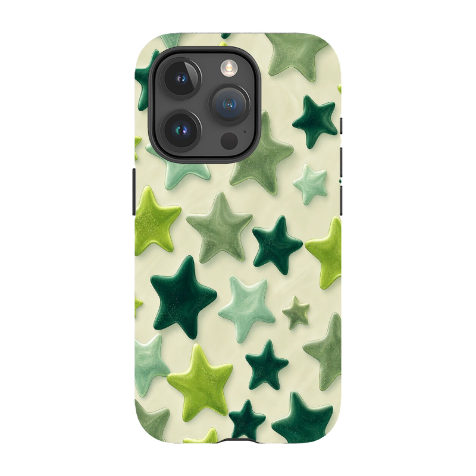 iPhone Tough Case - Sage Green Star
