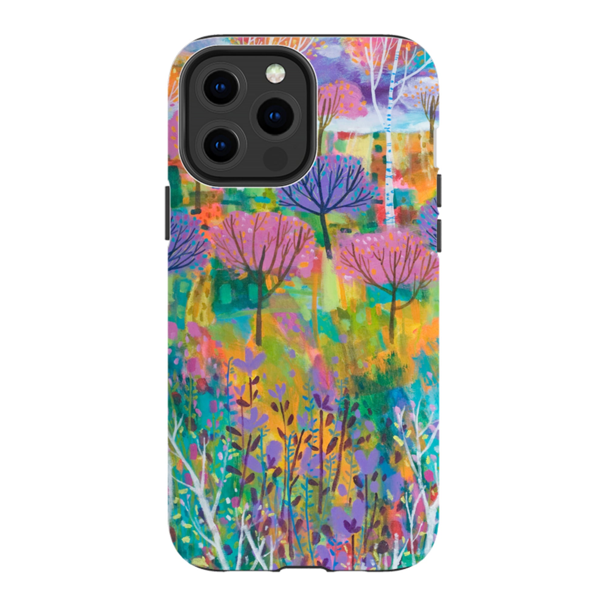 iPhone Tough Case - Trees By Claire West