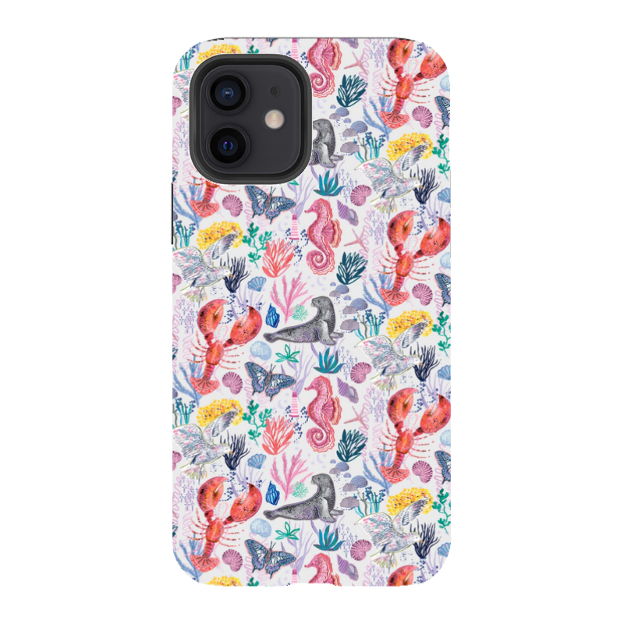 iPhone Case - Coastline Pattern-D By Emma Frances Grant