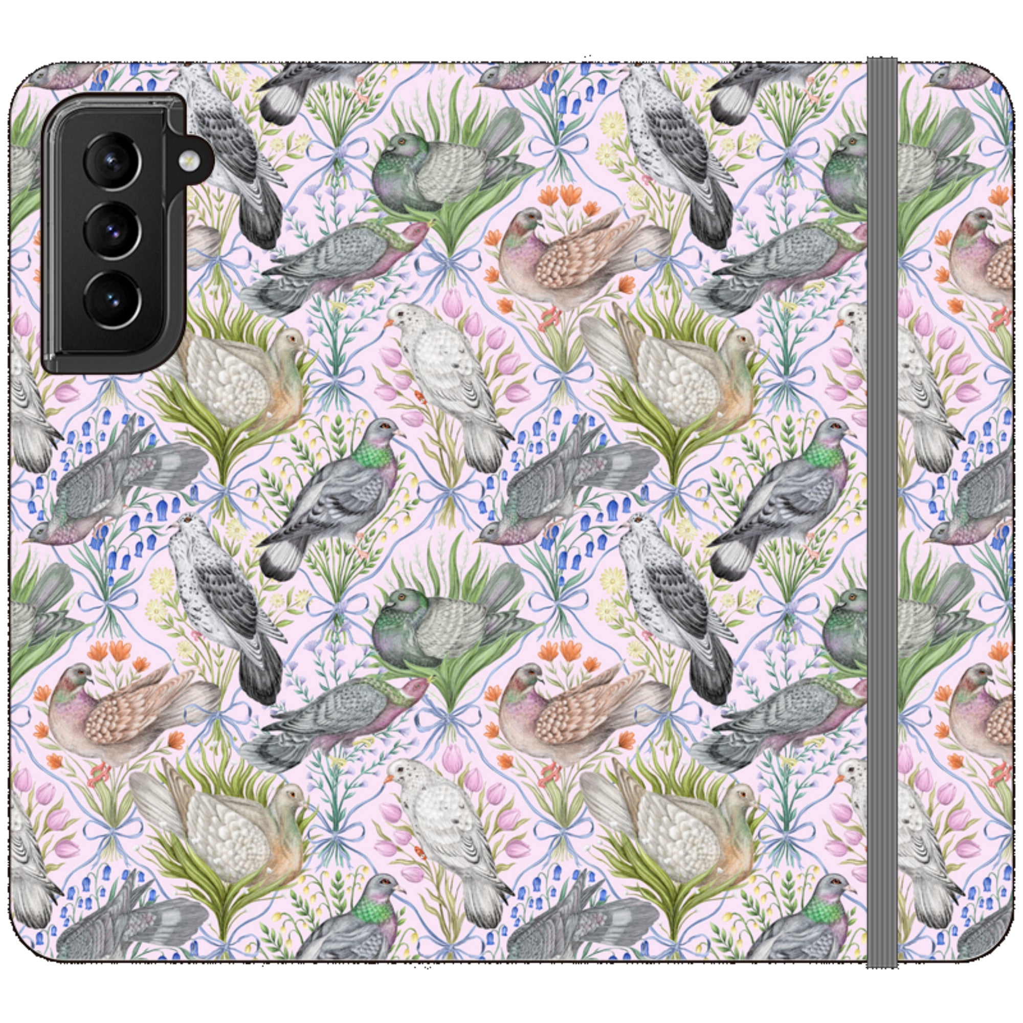 Pigeon Pals Wallet Case By Catherine Rowe