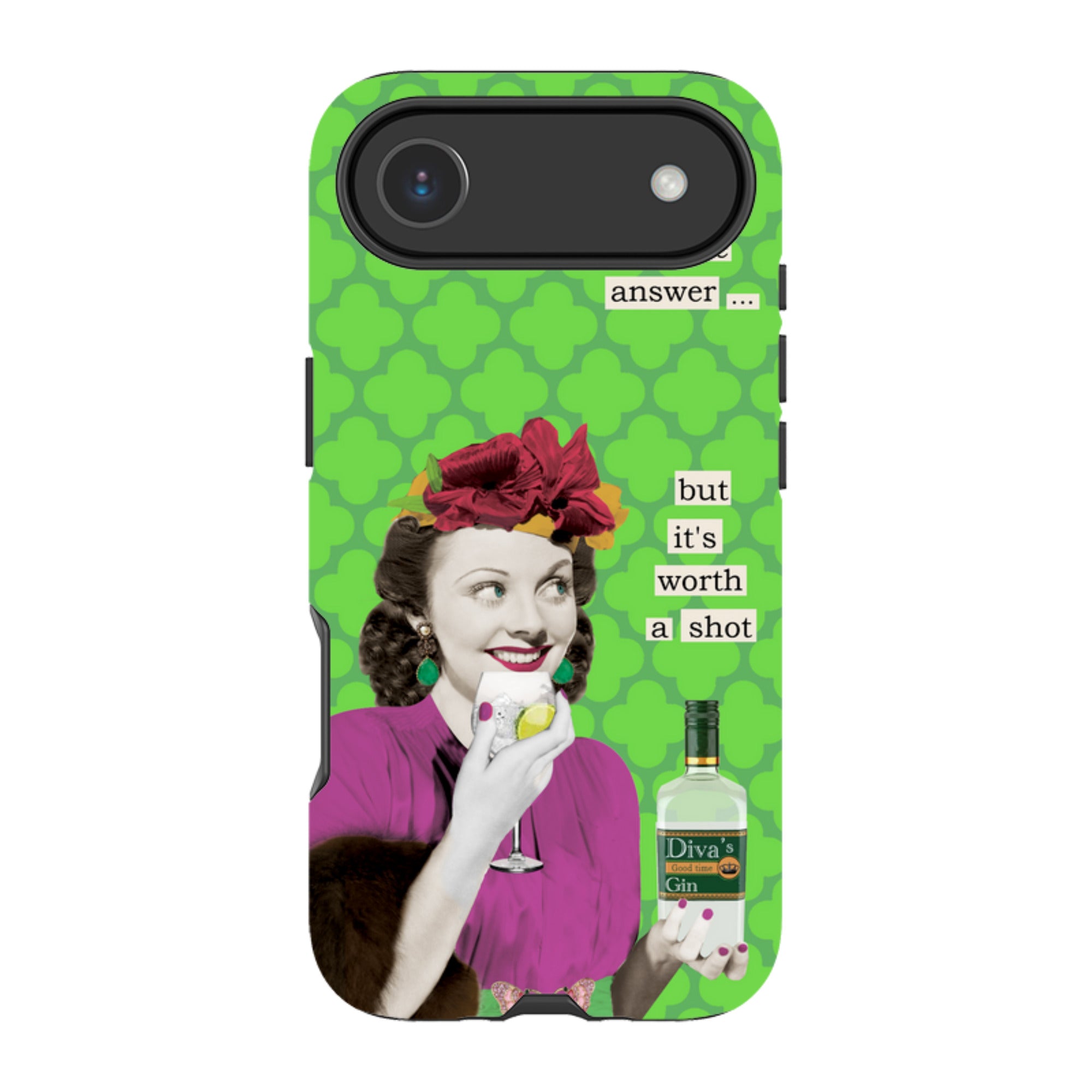 iPhone Tough Case - Gin By Clare Jordan