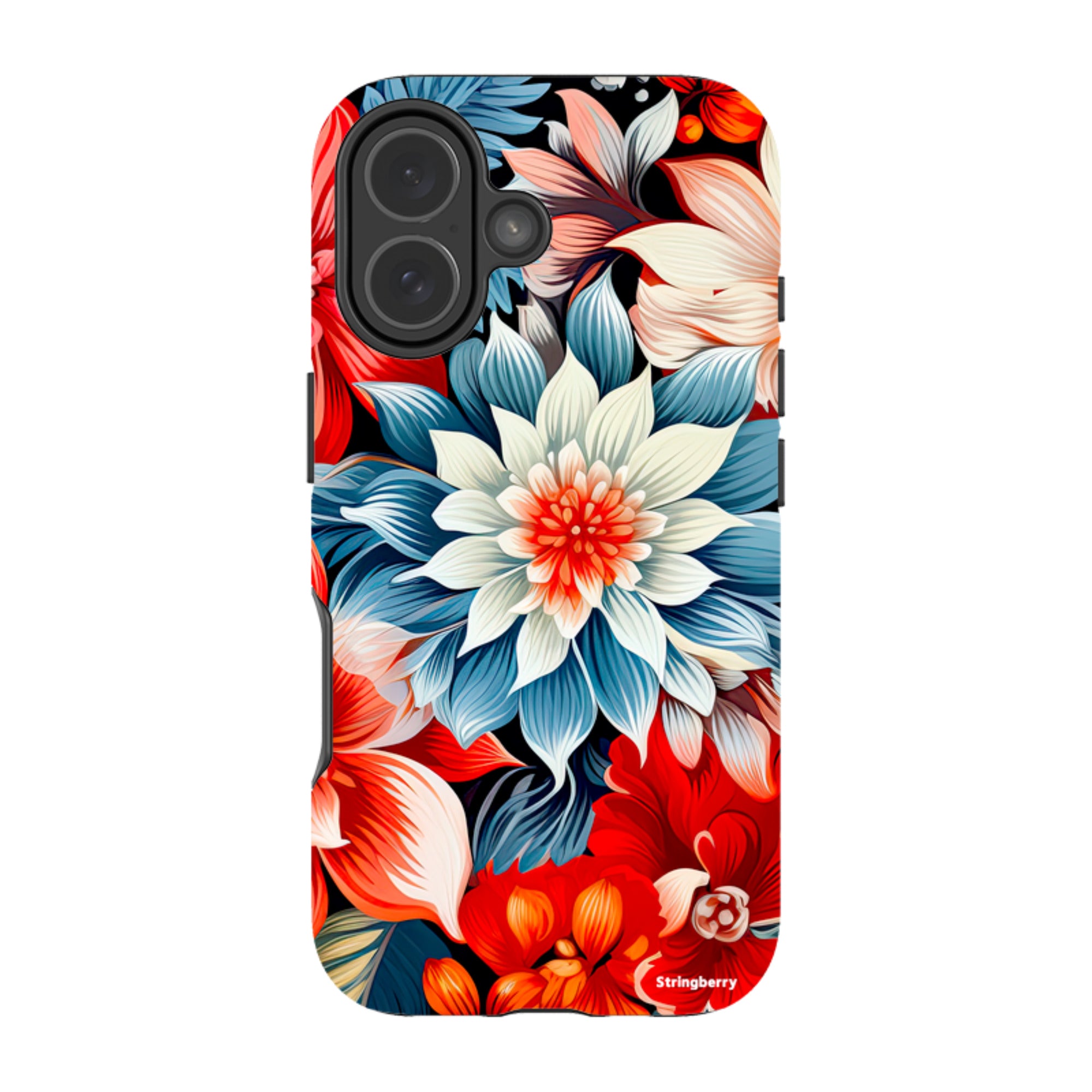 iPhone MagSafe Tough Case - Red Bells II