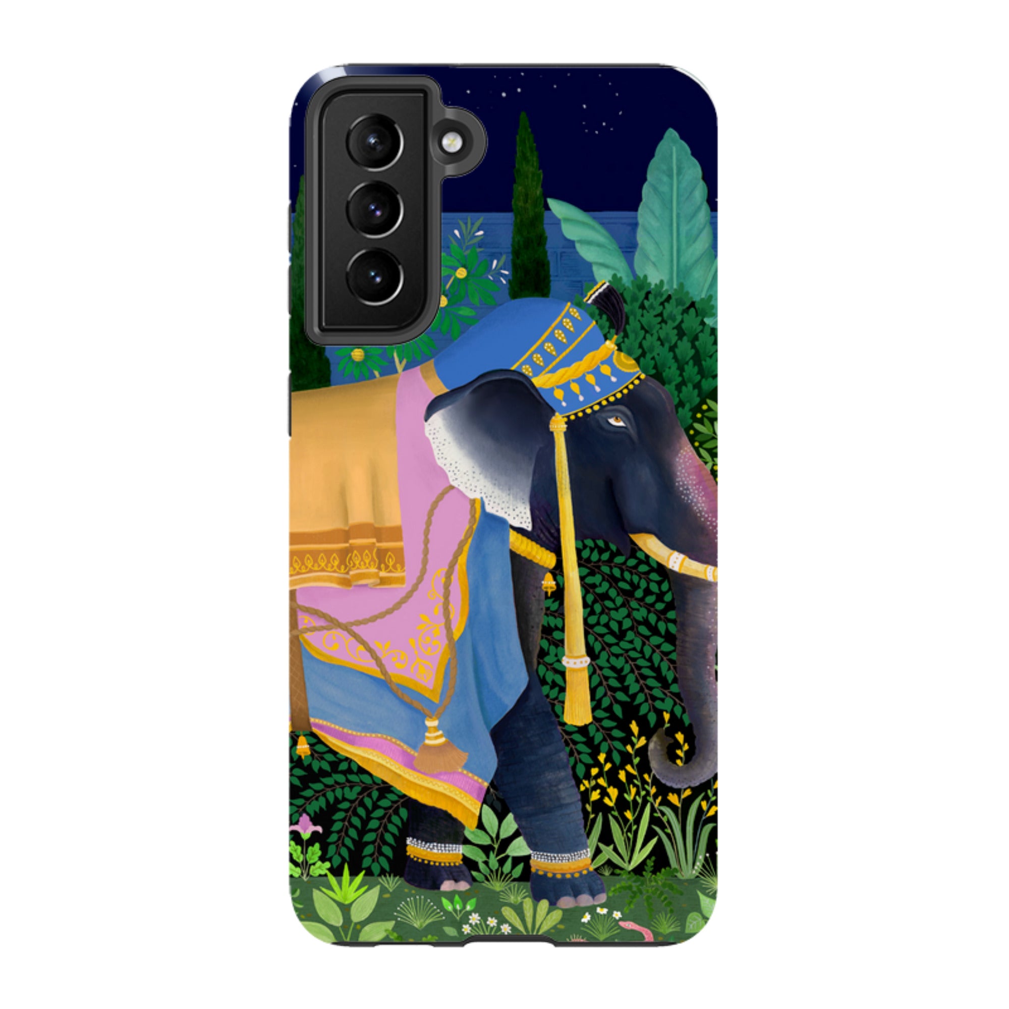 Samsung Tough Case - Indian Elephant By Bex Parkin