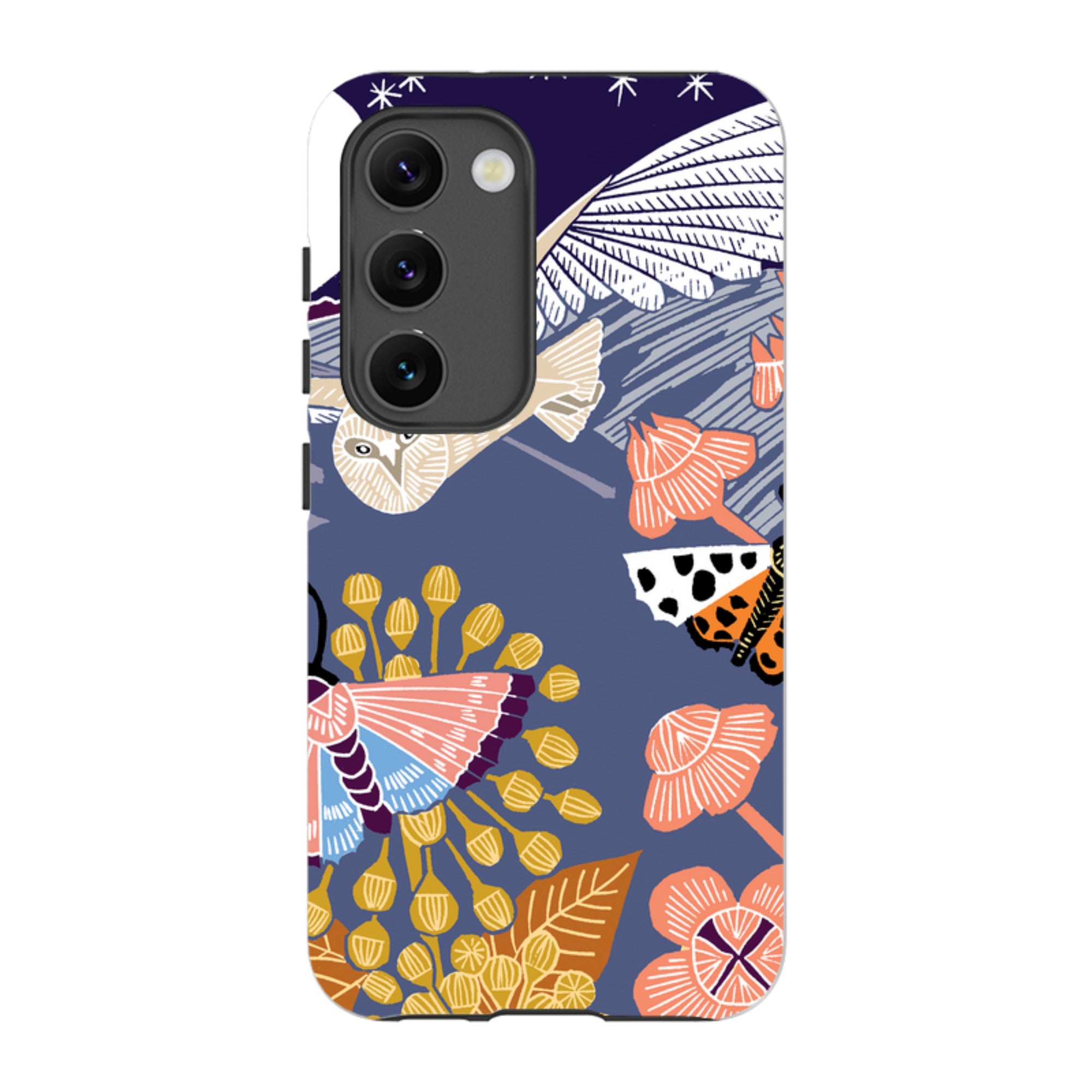 Samsung Tough Case - Evening Barn Owl By Kate Heiss