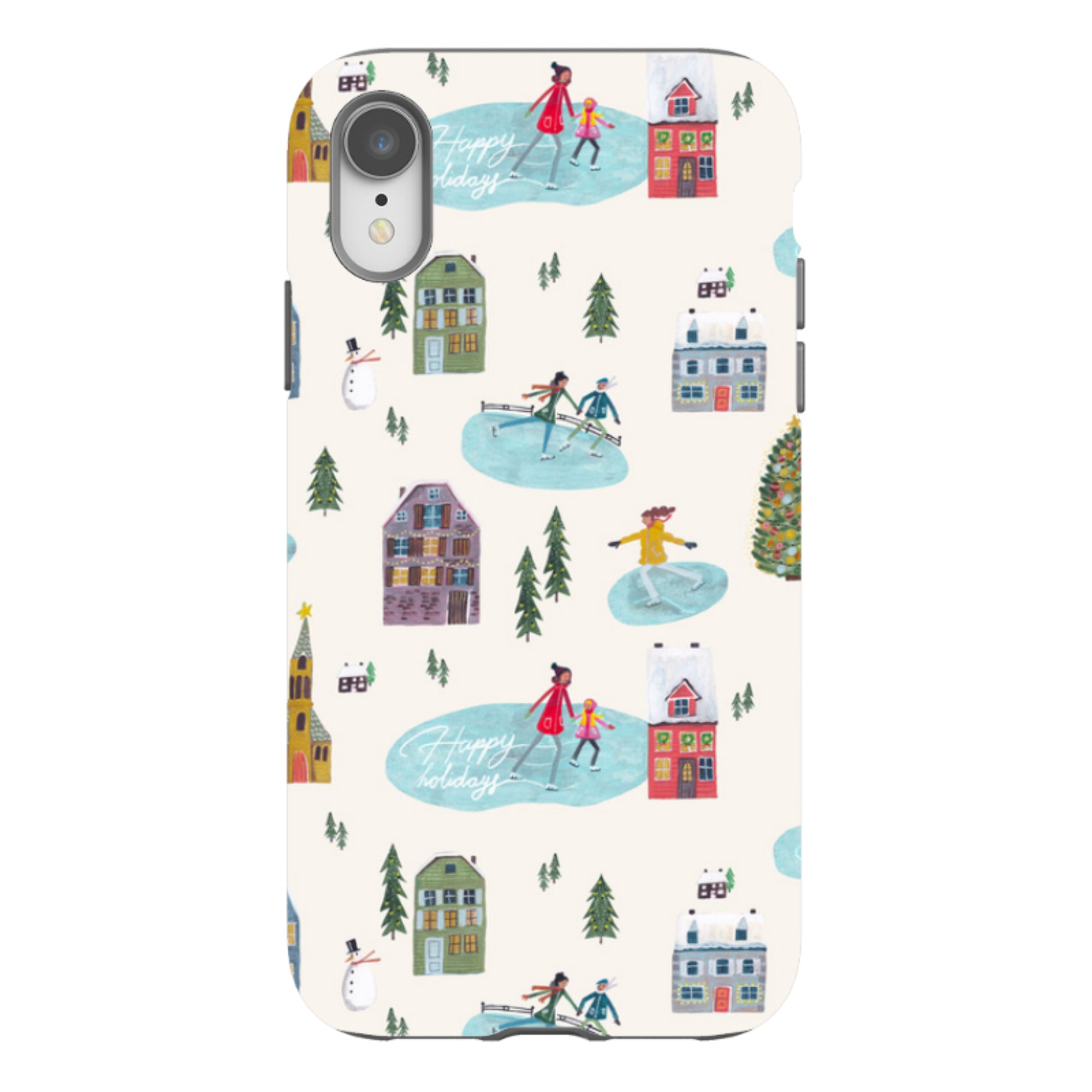 iPhone Tough Case - Happy Holidays By Caroline Bonne Muller