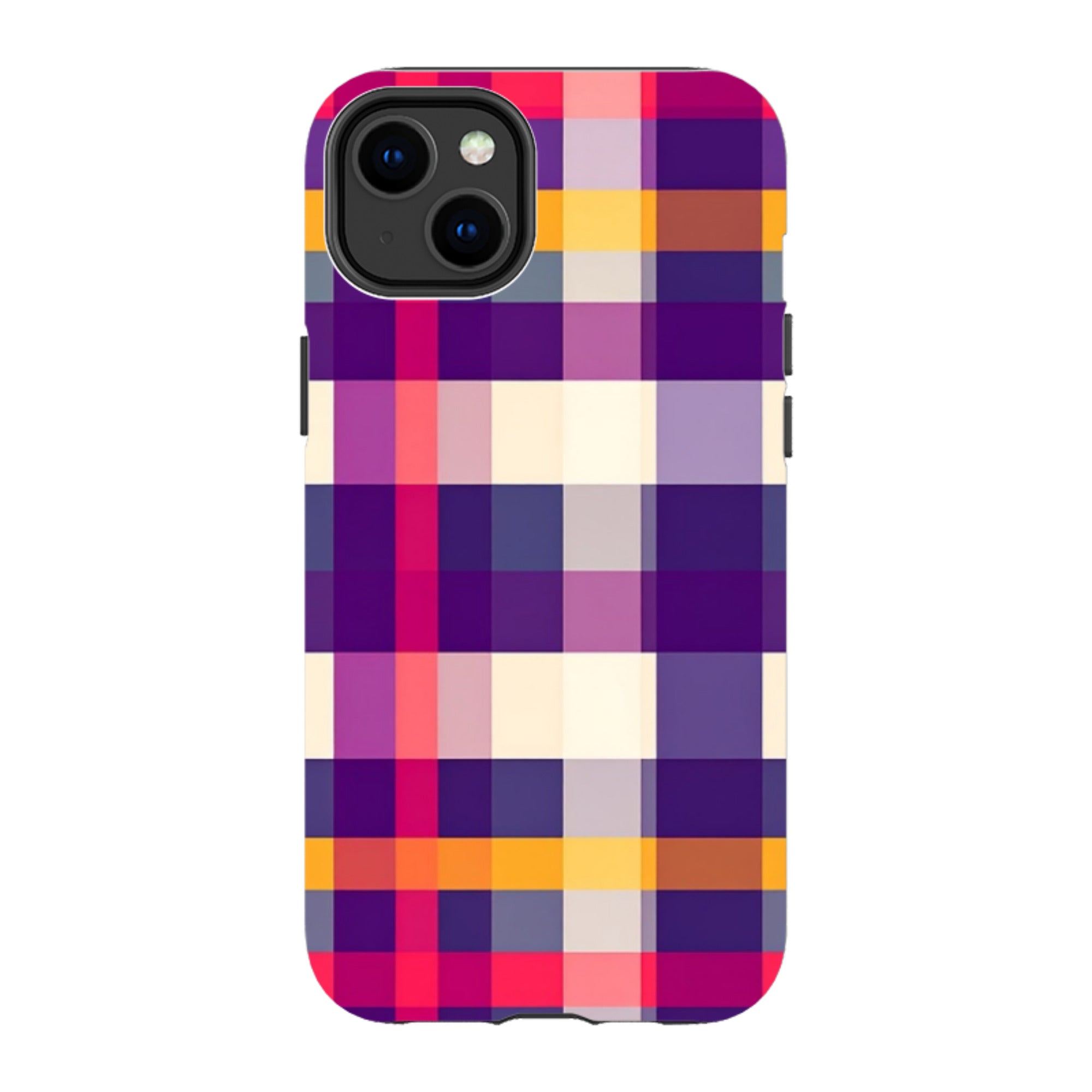 iPhone MagSafe Tough Case - Durban Gingham