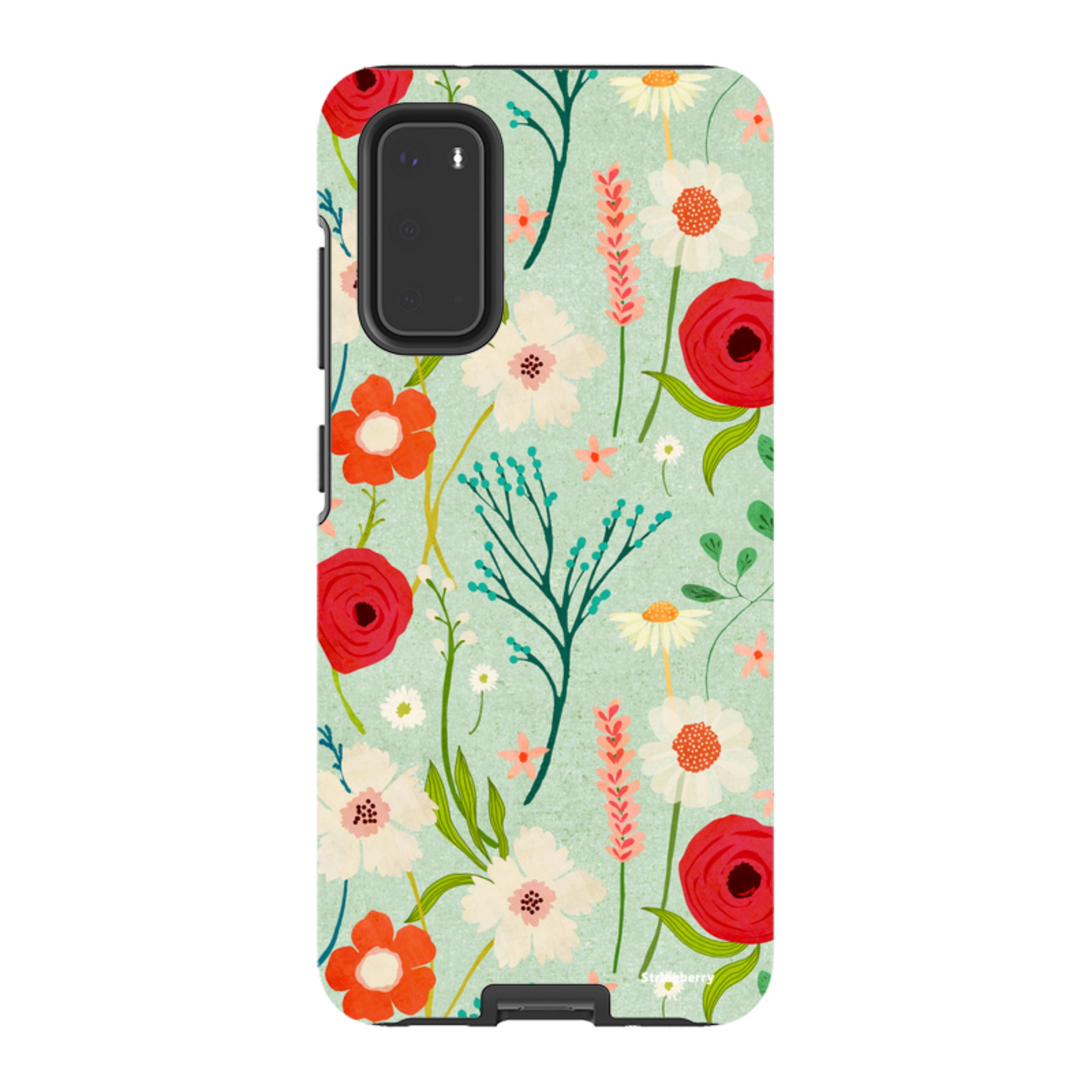 Samsung Tough Case - Floral By Katherine Quinn