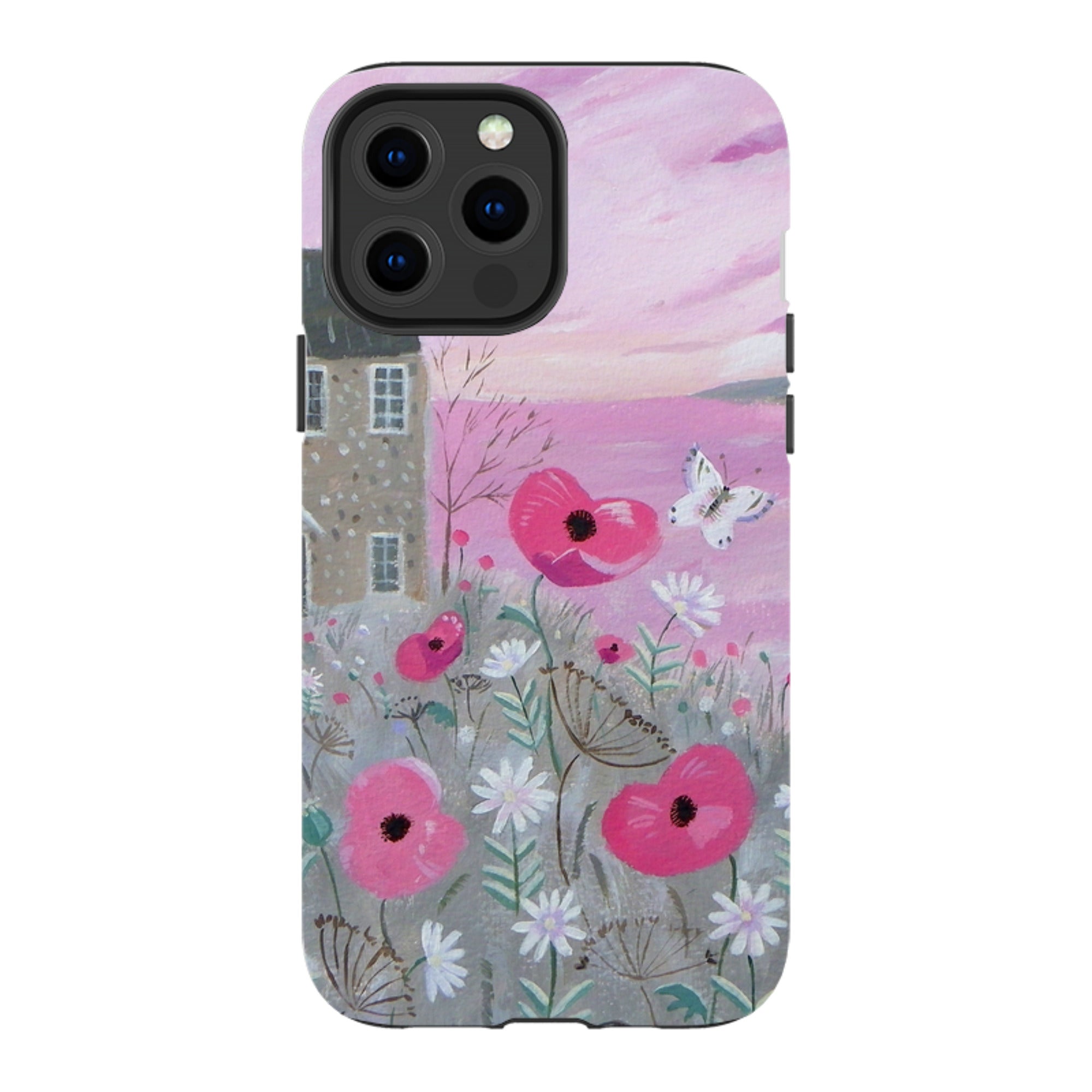 iPhone MagSafe Tough Case - Seaside Flowers By Mary Stubberfield
