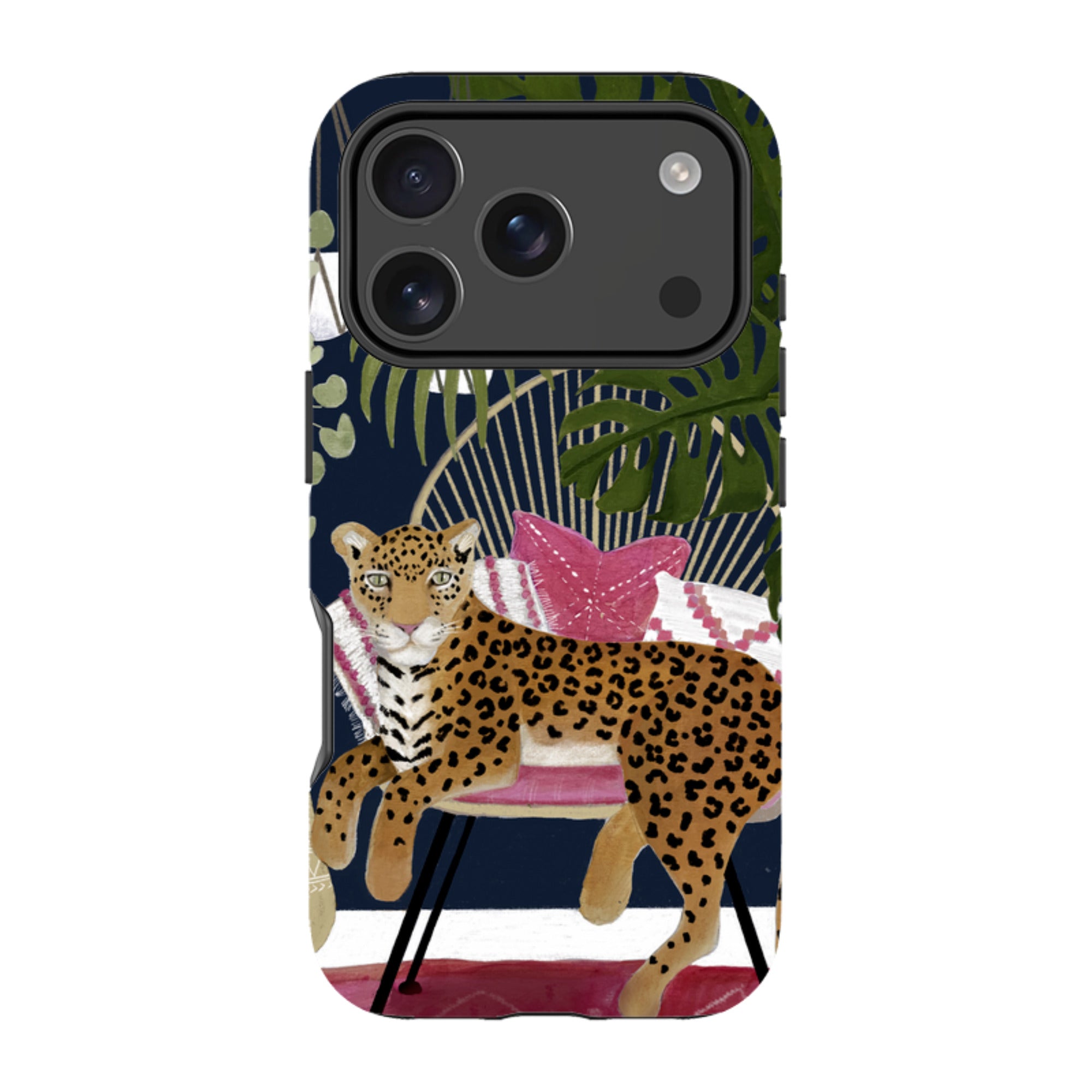 iPhone Tough Case - Boho Leopard By Bex Parkin
