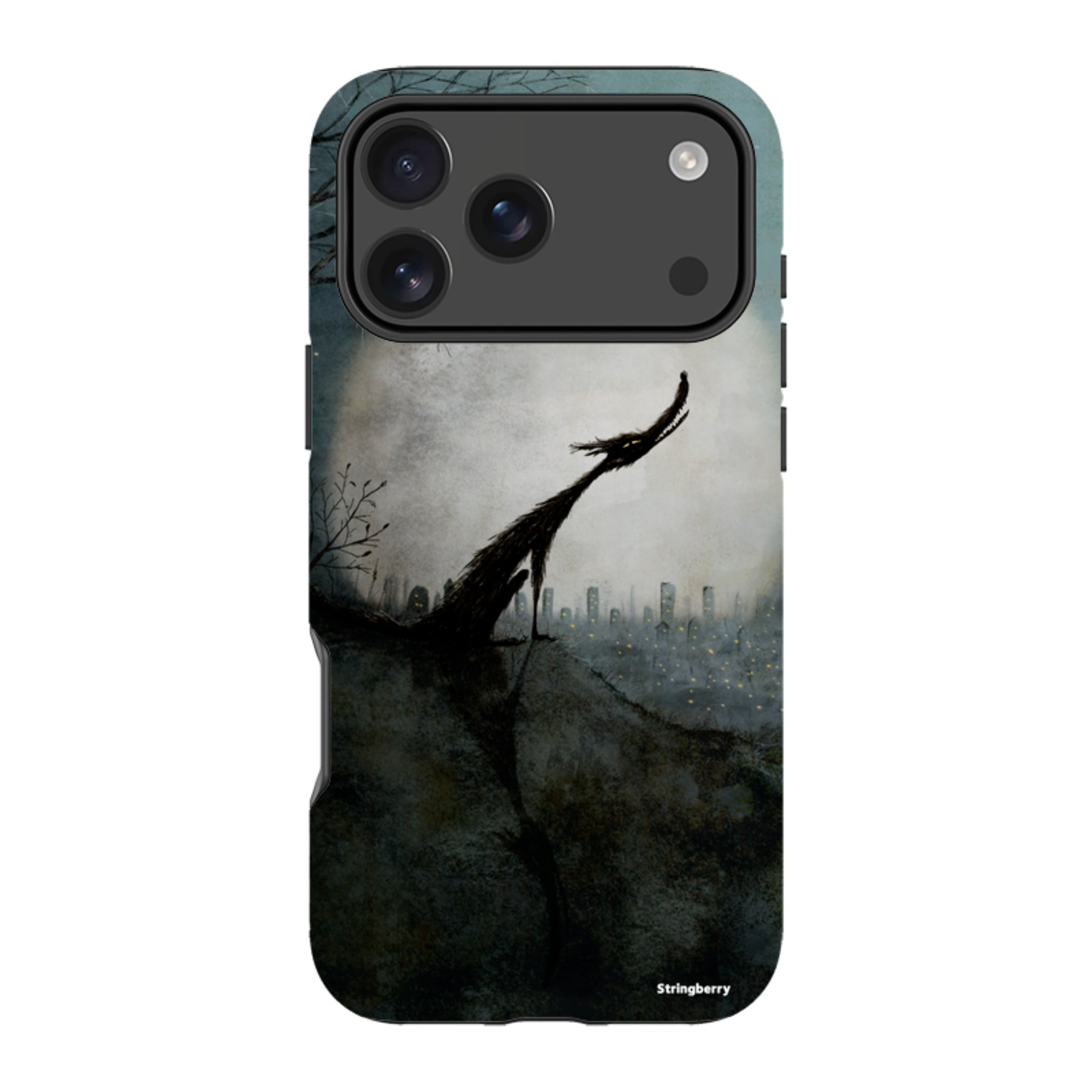 iPhone MagSafe Tough Case - Wolf Moon By Maja Lindberg