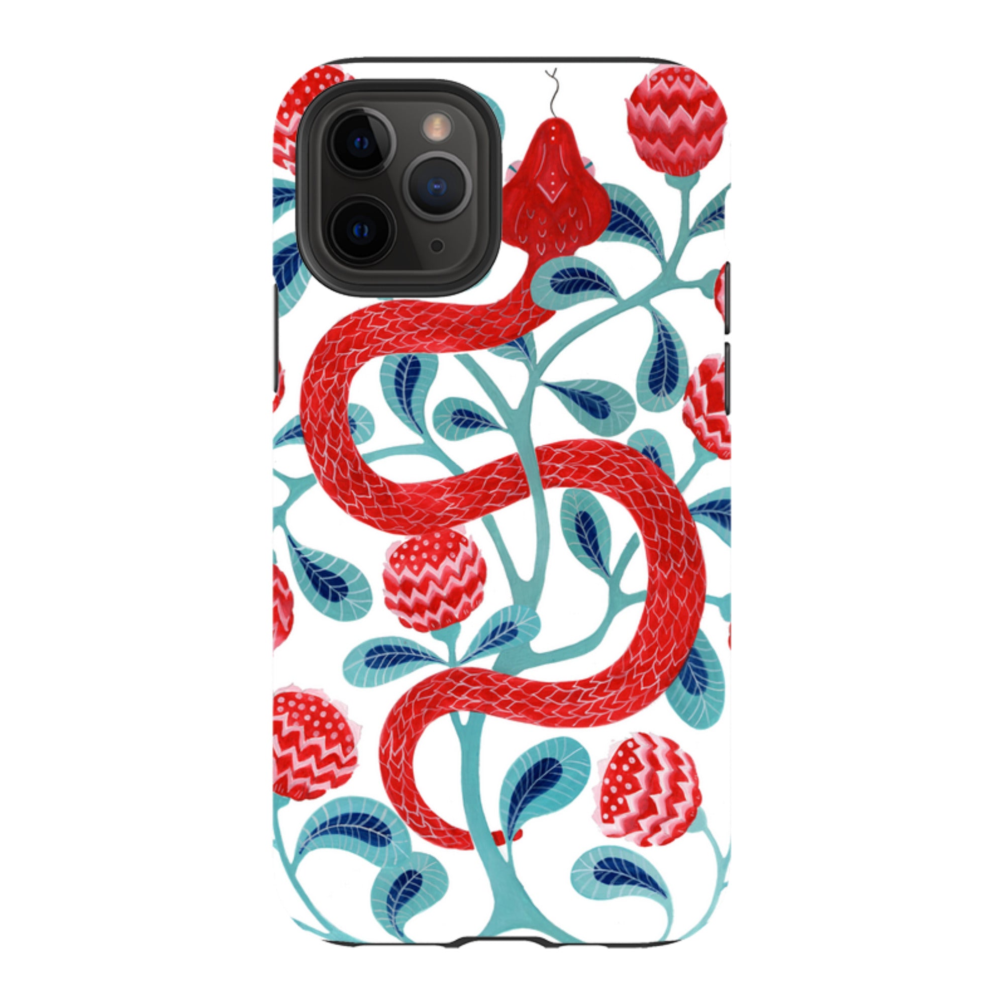 iPhone Tough Case - Redsnake By Bex Parkin