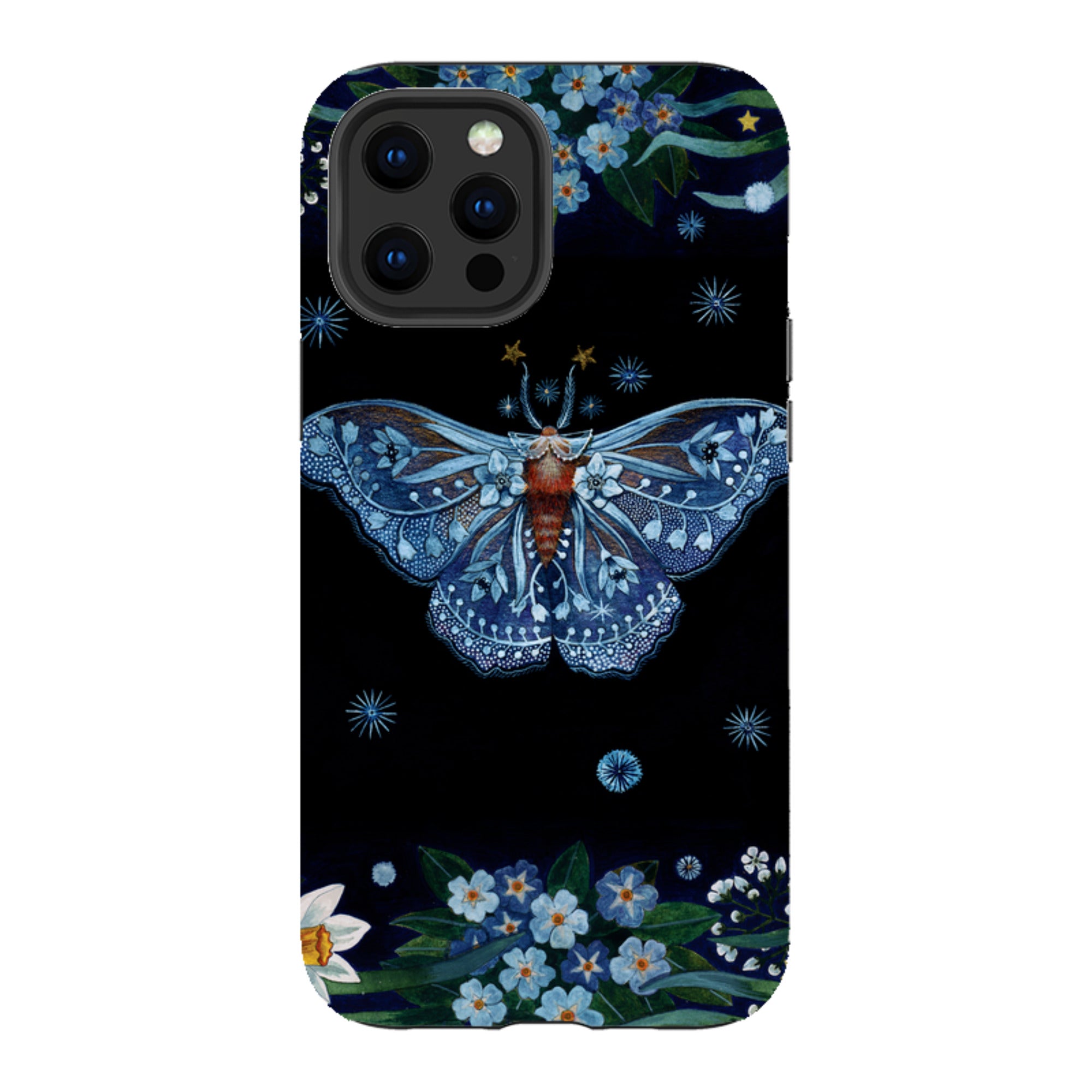 iPhone Tough Case - Night Moth By Maria Matos
