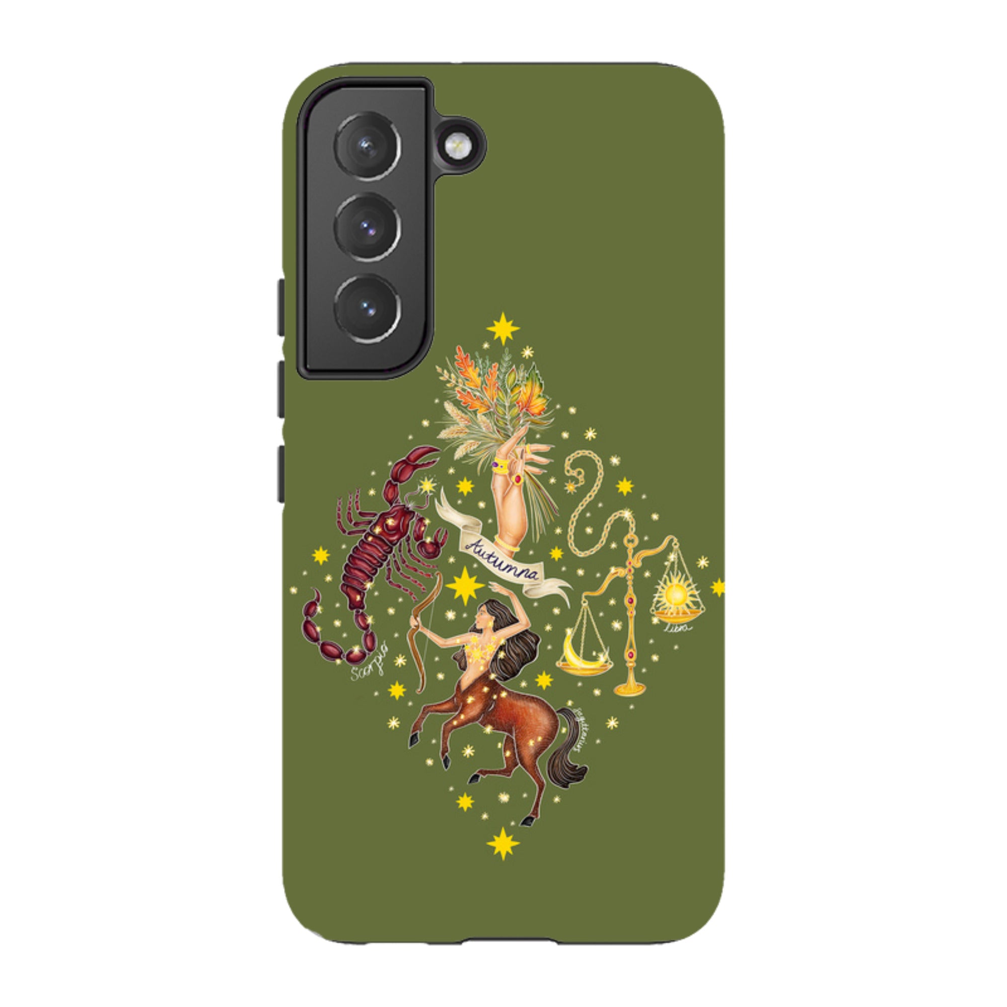 Samsung Tough Case - Autumn Zodiac By Catherine Rowe