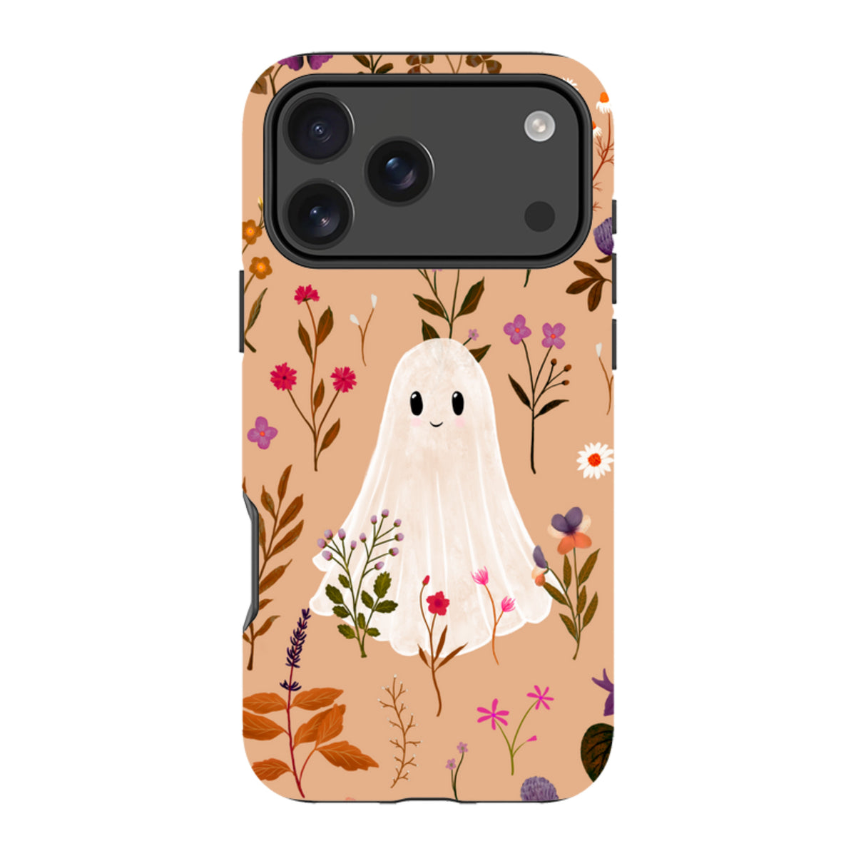iPhone Tough Case - Ghost in the Garden - Cider Clay Multi By Katherine Quinn