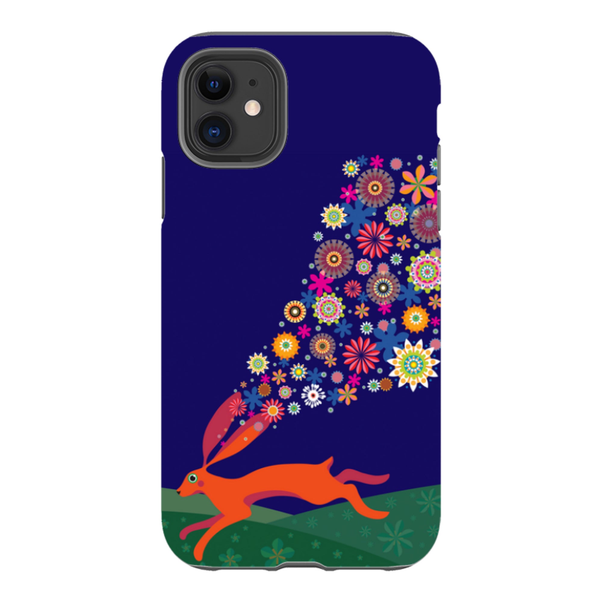 iPhone Tough Case - Hare Magic By Patternistas