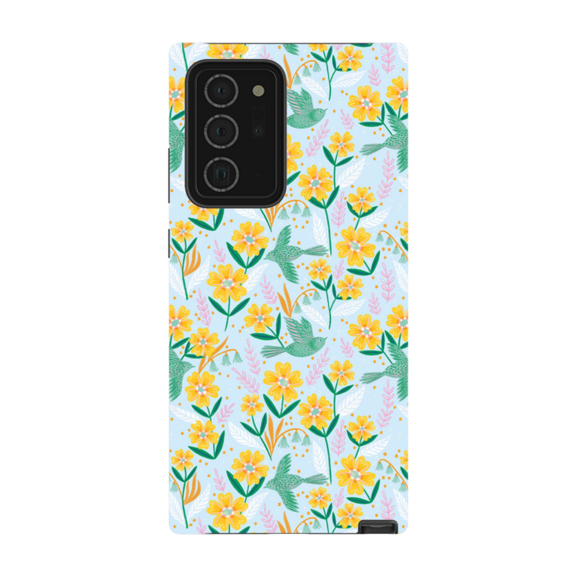 Samsung Tough Case - Sweet Birds Blue By Lee Foster Wilson