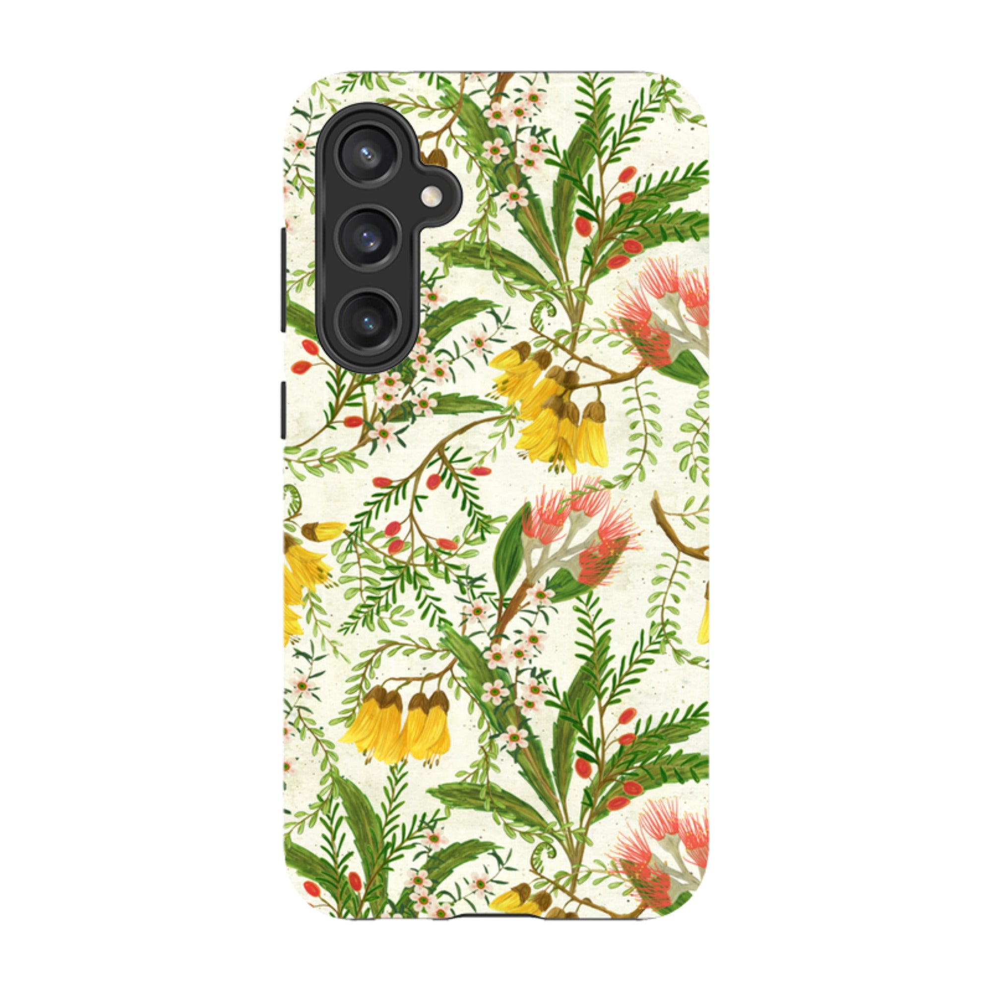 Samsung Tough Case - Kowhai And Bottle Brush By Katherine Quinn