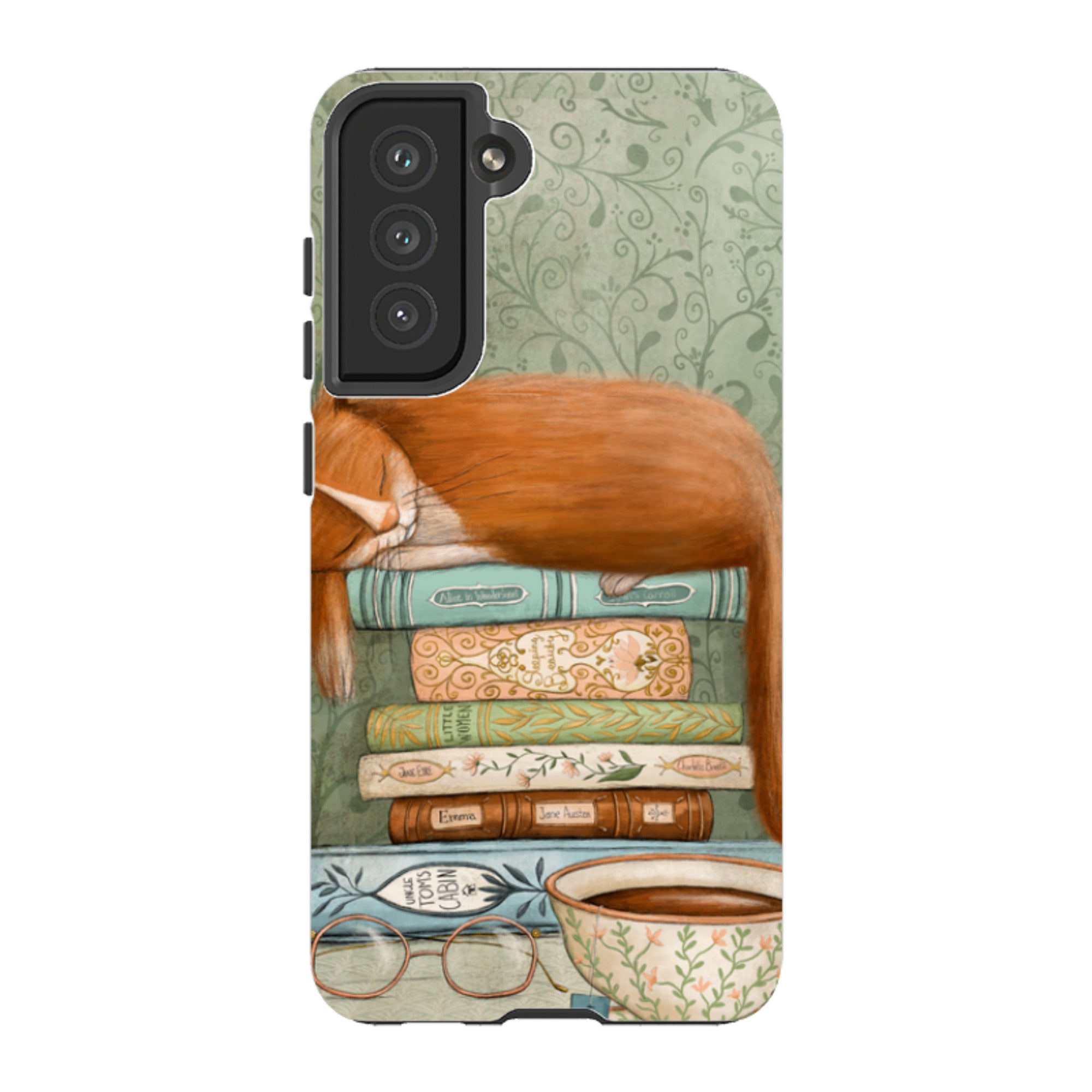 Samsung Tough Case - Cats and Books By Maja Lindberg