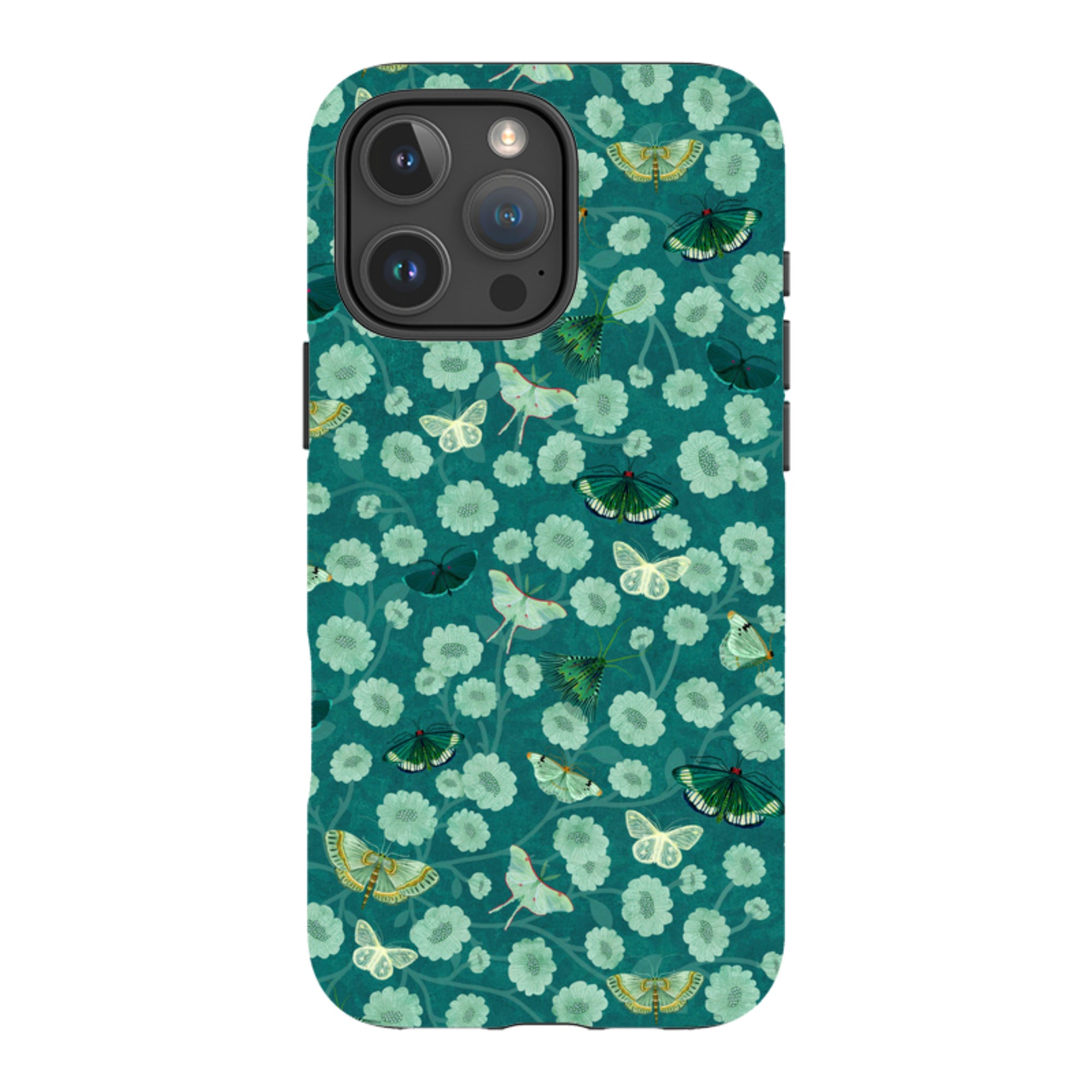 iPhone Tough Case - Small Moths 2 By Katherine Quinn