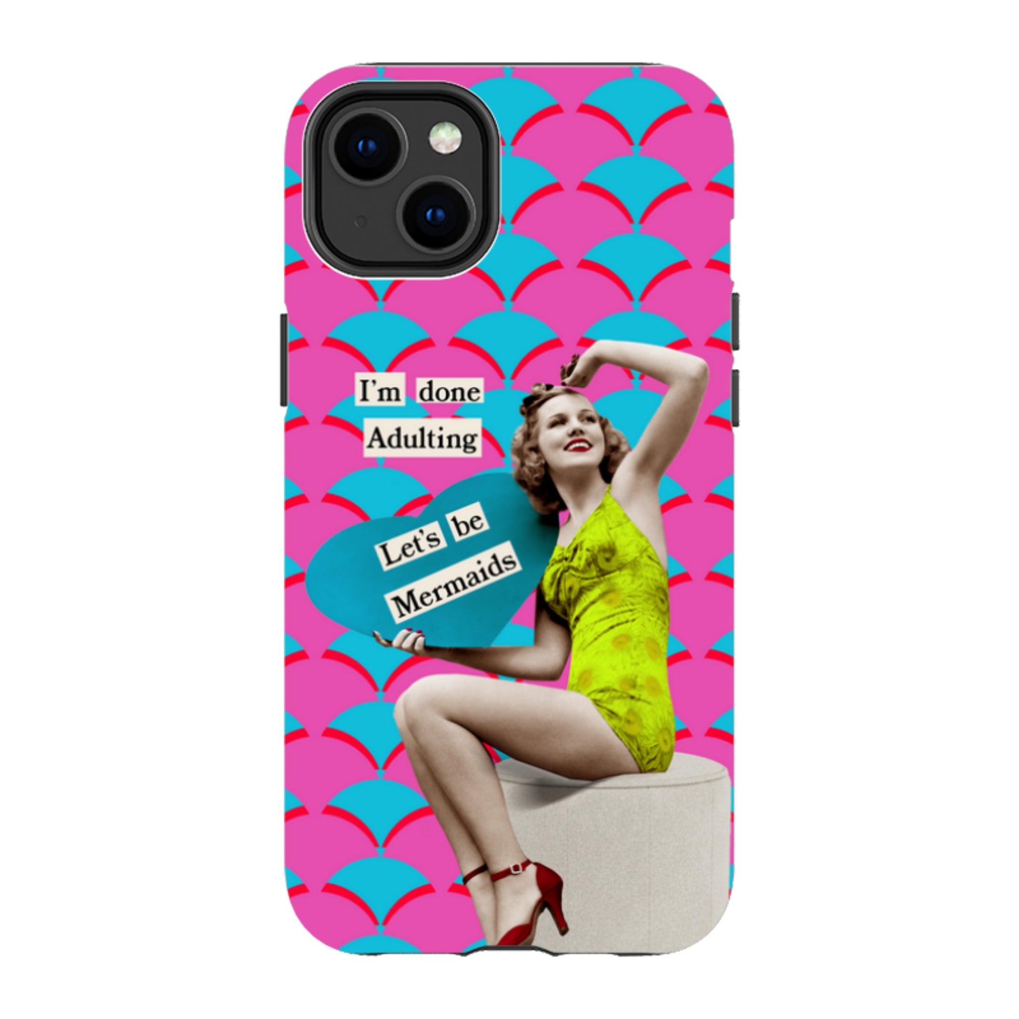 iPhone Tough Case - Mermaid By Clare Jordan