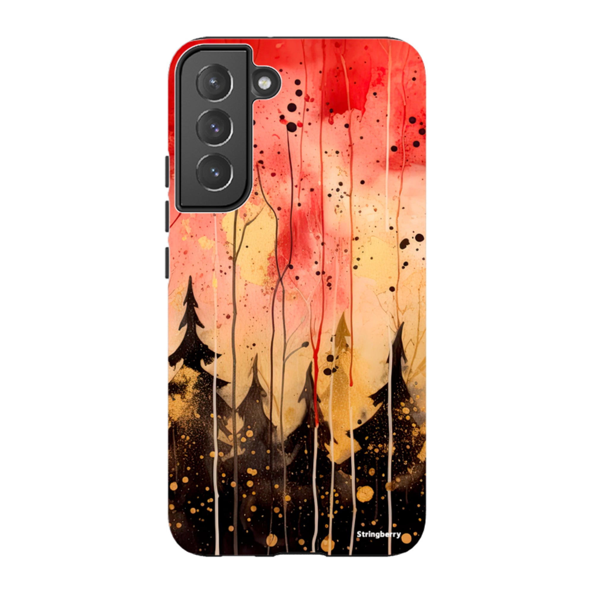 Samsung Tough Case - Watercolour Winter Forest