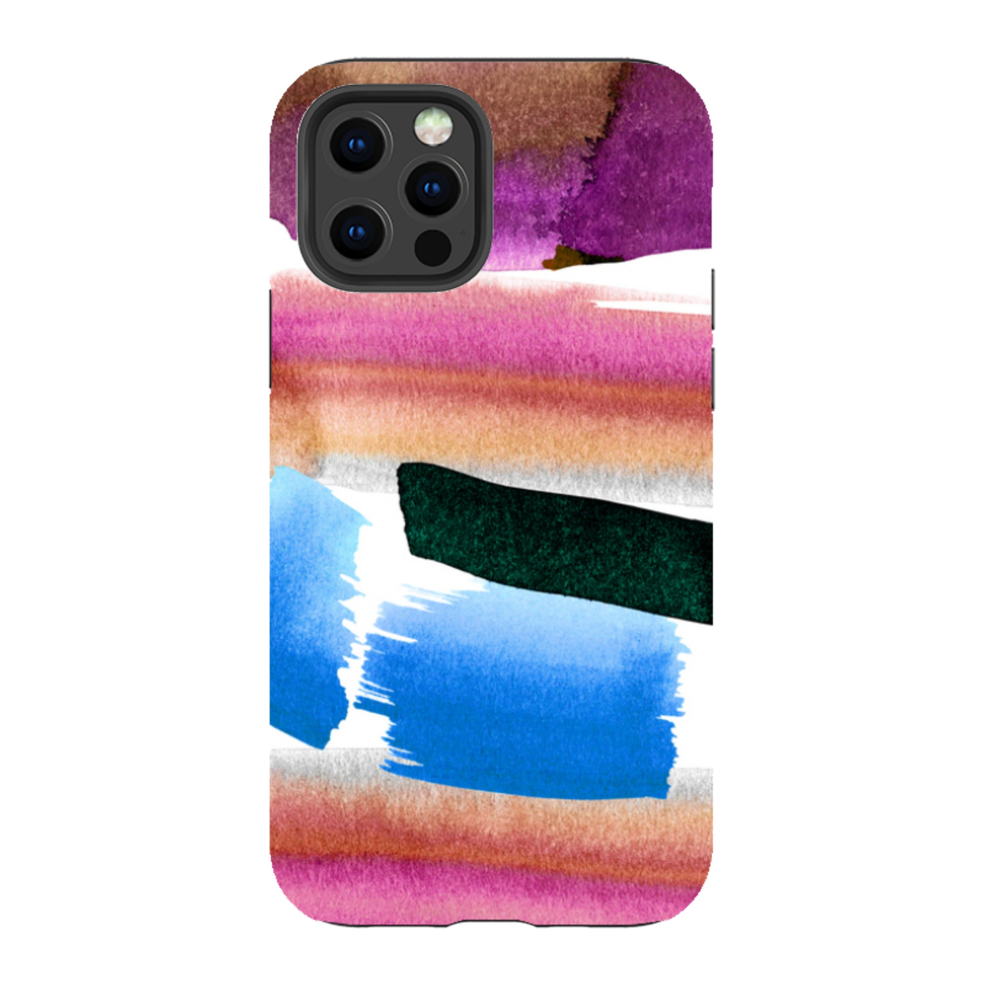 iPhone Tough Case - Sunset Painting By Kitty Joseph