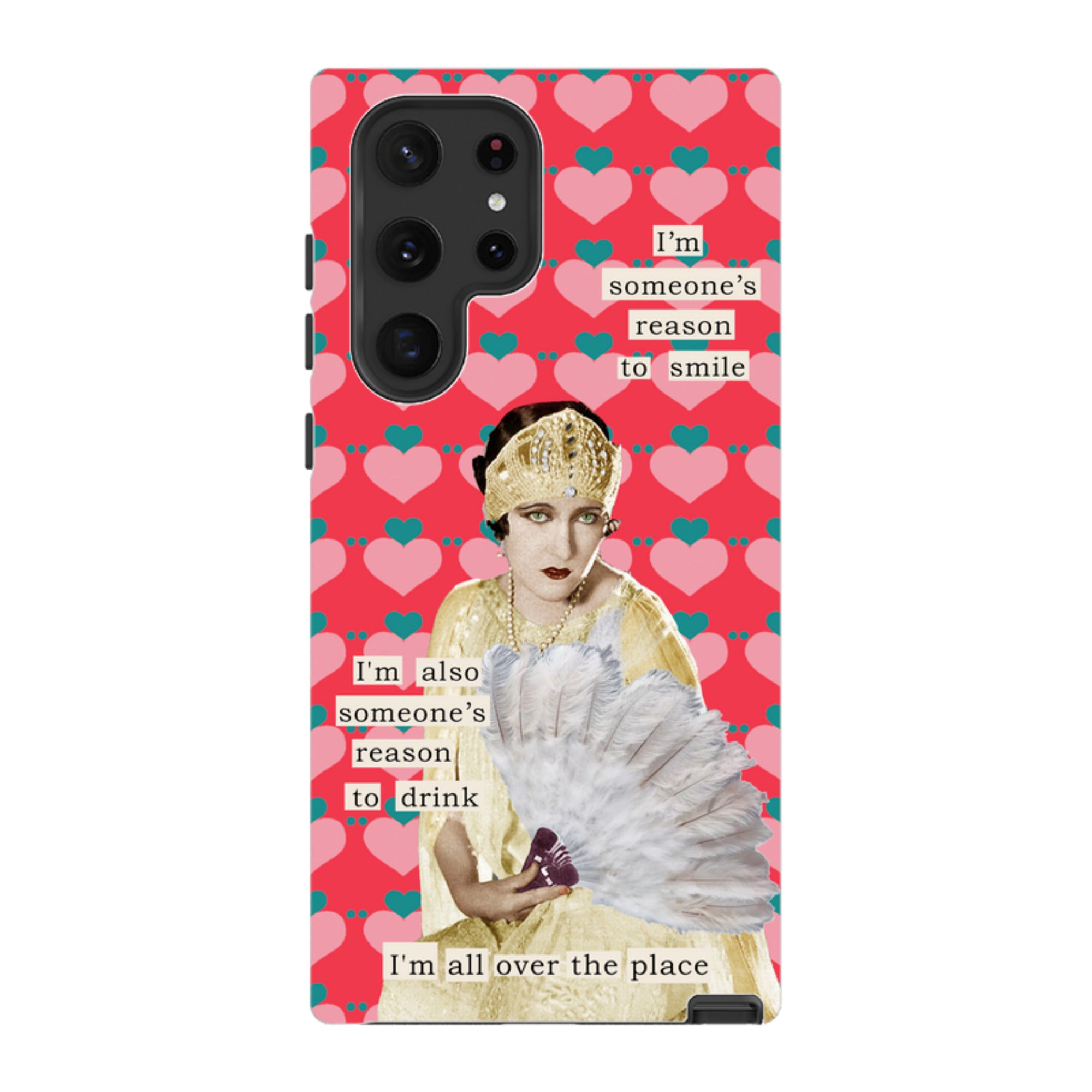 Samsung Tough Case - Someones reason to smile By Clare Jordan