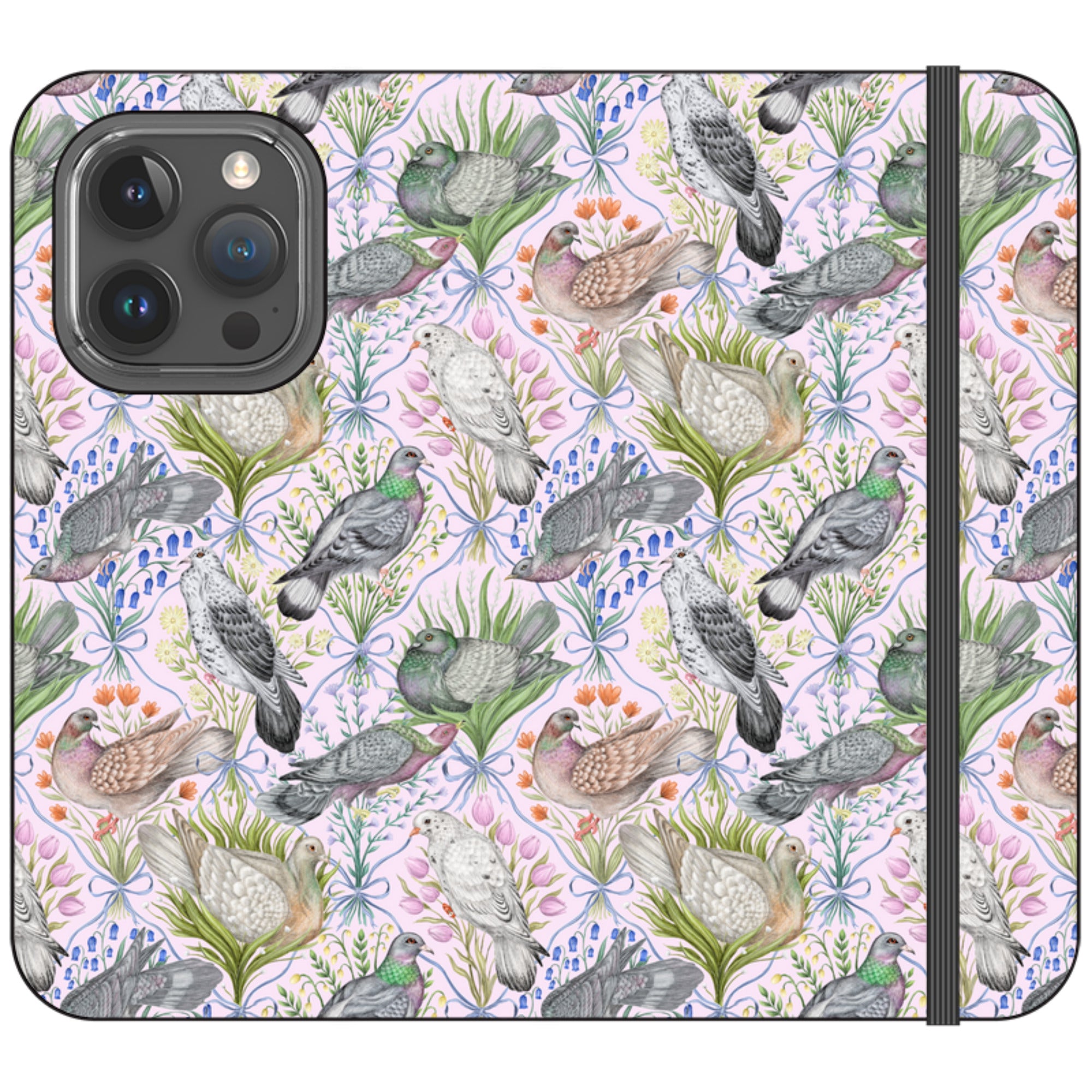 Pigeon Pals Wallet Case By Catherine Rowe