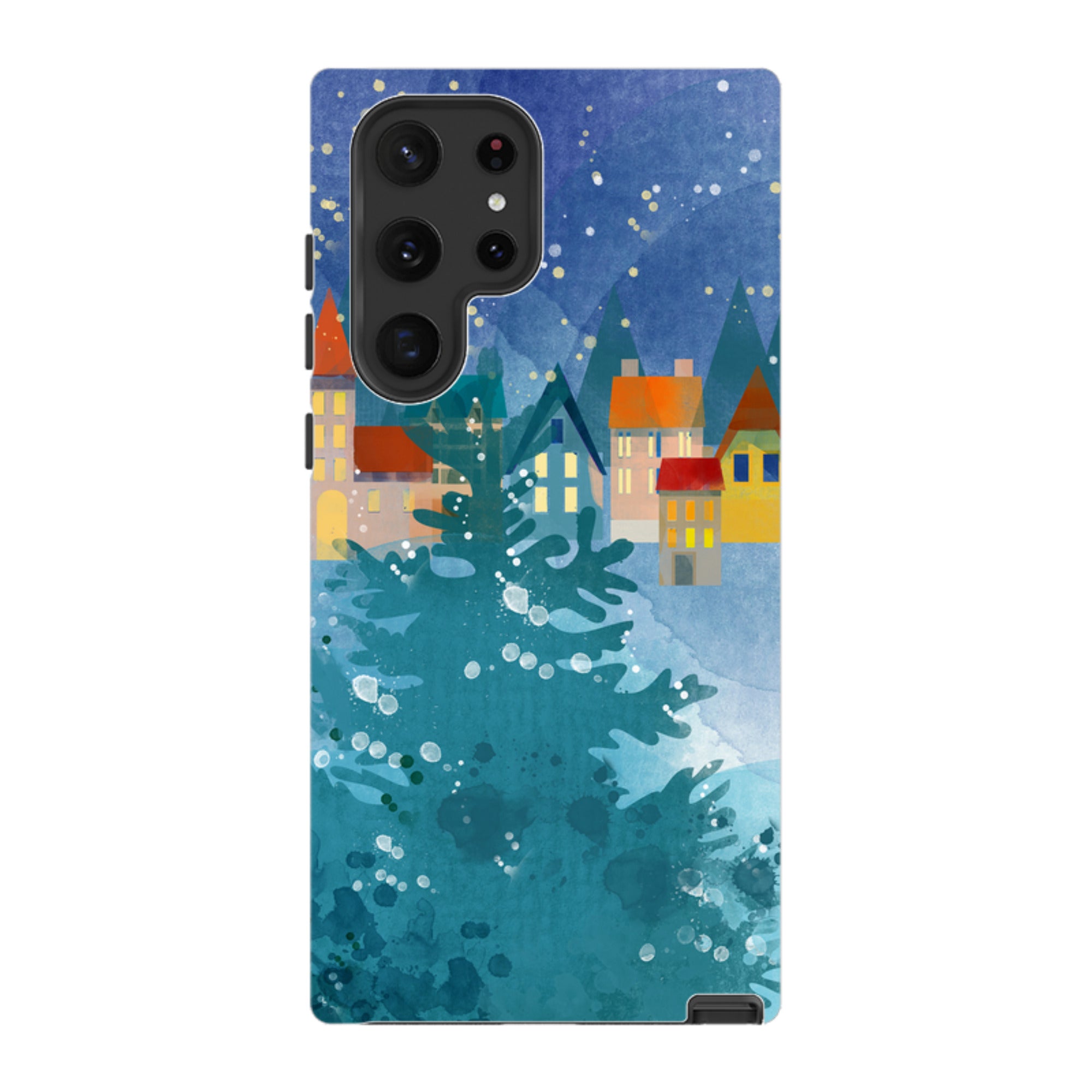 Samsung Tough Case - Winter Town